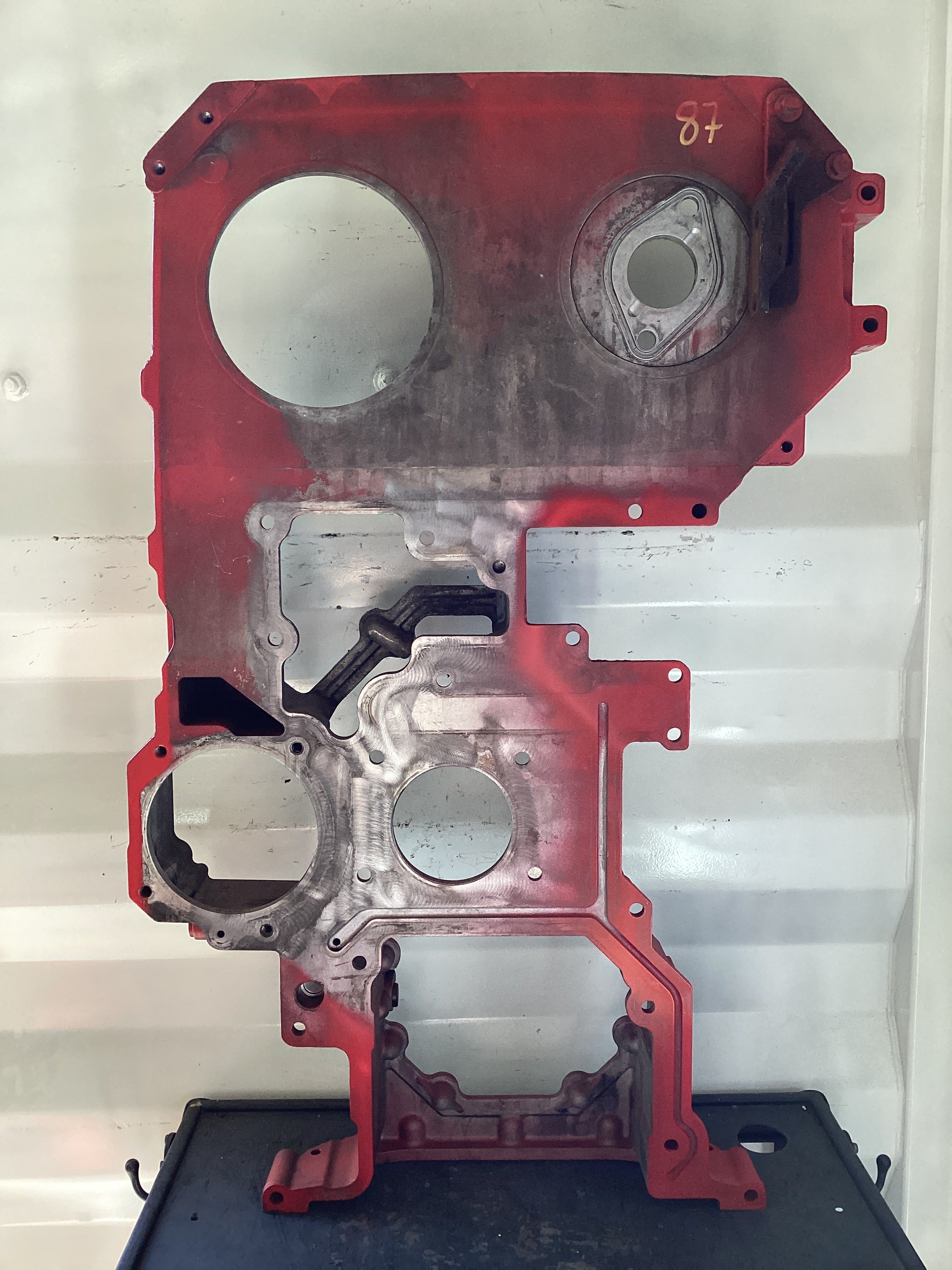 USED | ENGINE TIMING COVER CUMMINS ISX DOBLE CAM | SKU87