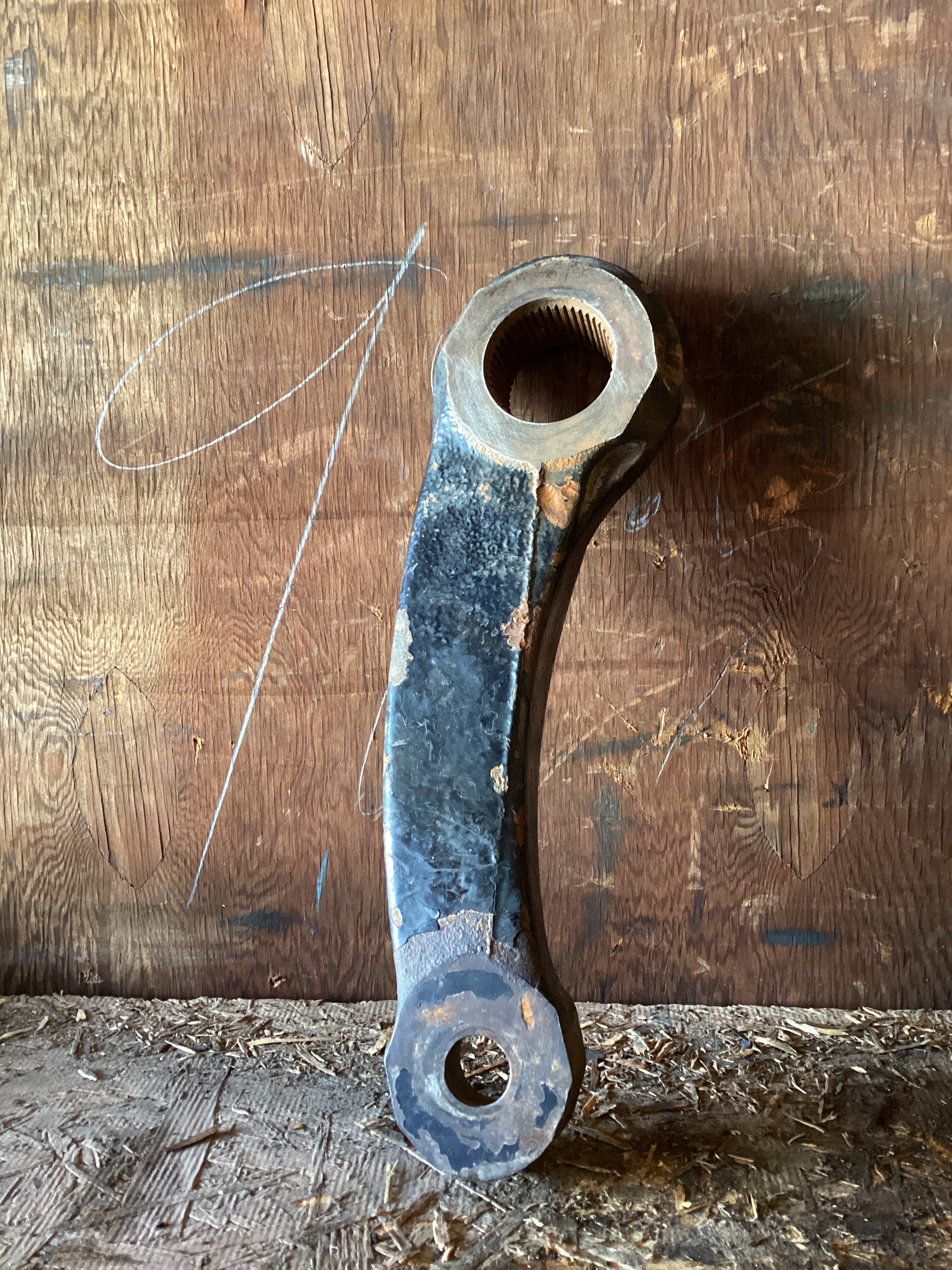 USED | POWER STEERING GEAR BOX PITMAN ARM FREIGHTLINER | SKU1,193