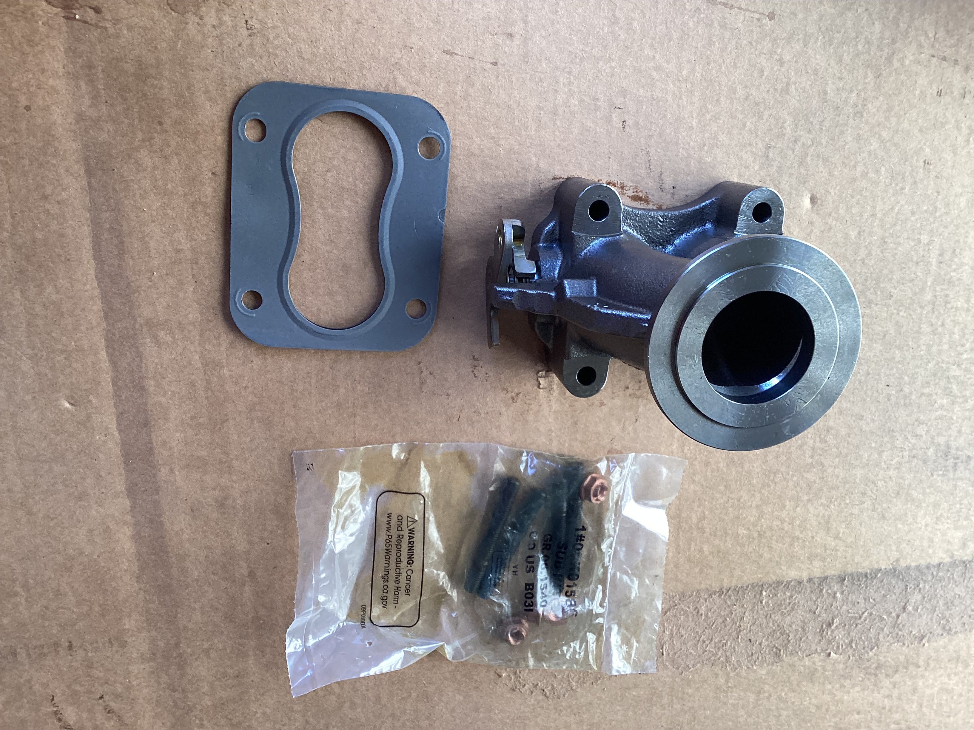 NEW | ENGINE EGR VALVE EXHAUST GAS CIRCULATION DETROIT DD15 | SKU1,281