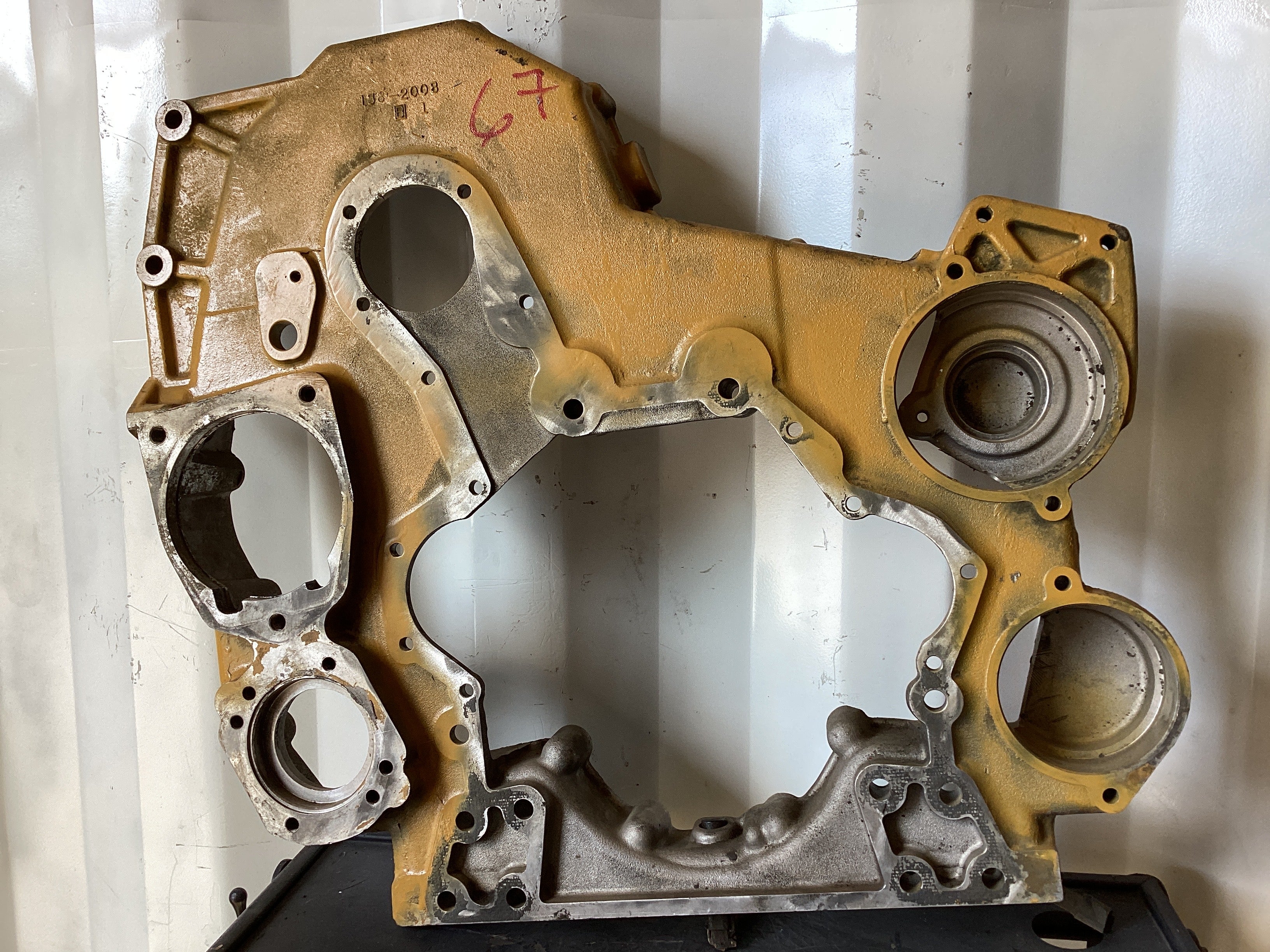 USED | ENGINE TIMING COVER CAT C10/C12 | SKU67