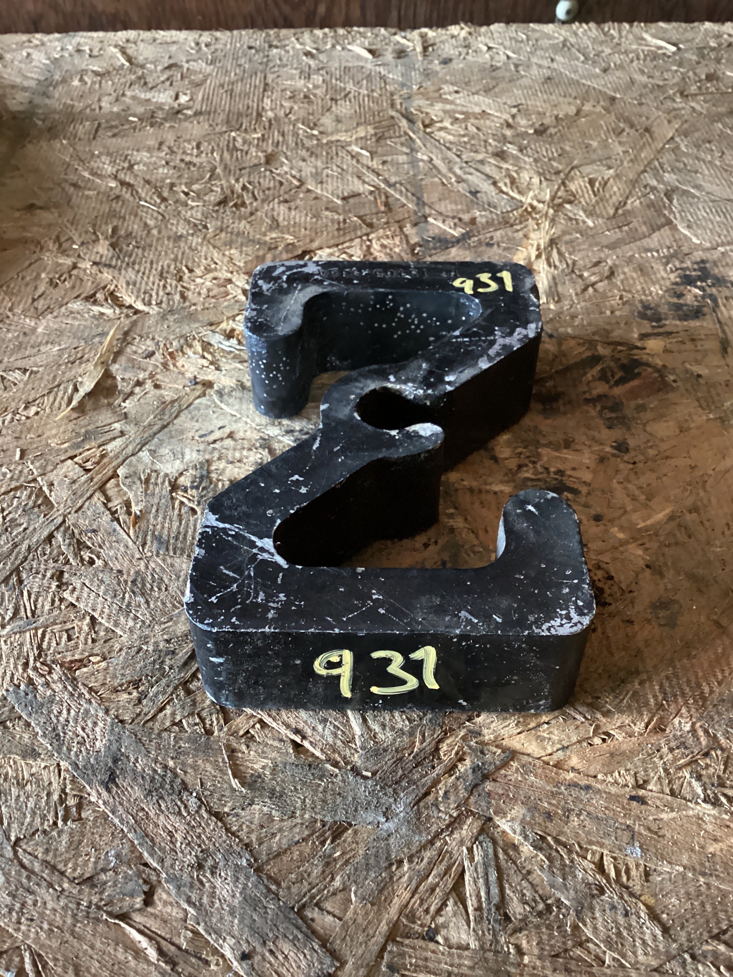 USED | FRONT LEAF SPRING SPACER | SKU931