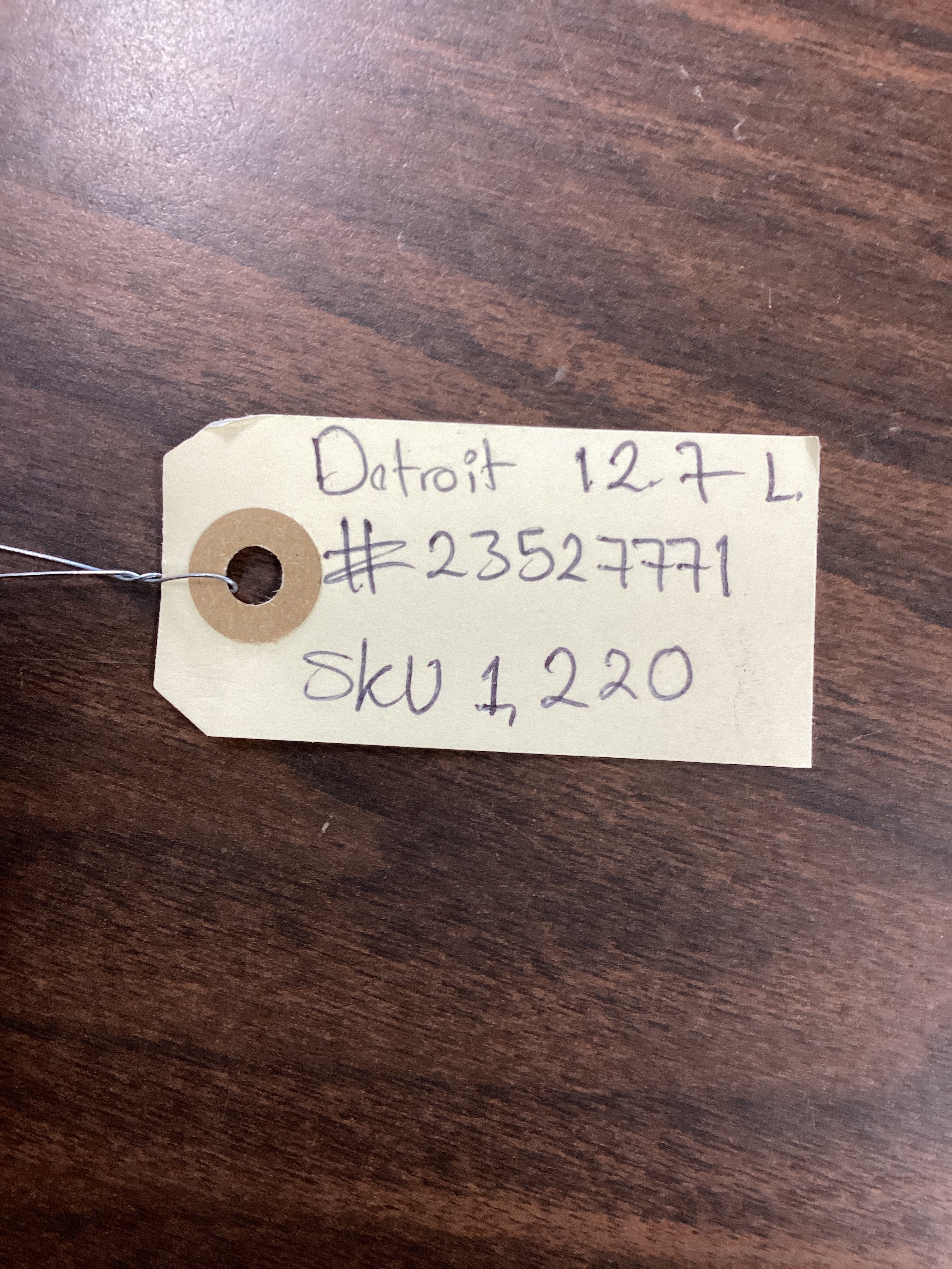 USED | ENGINE CYLINDER CRANKSHAFT 160 STROKE DETROIT 60 SERIES 12.7 LITERS DDEC V EPA04 GALLO GALLINA | SKU1,220