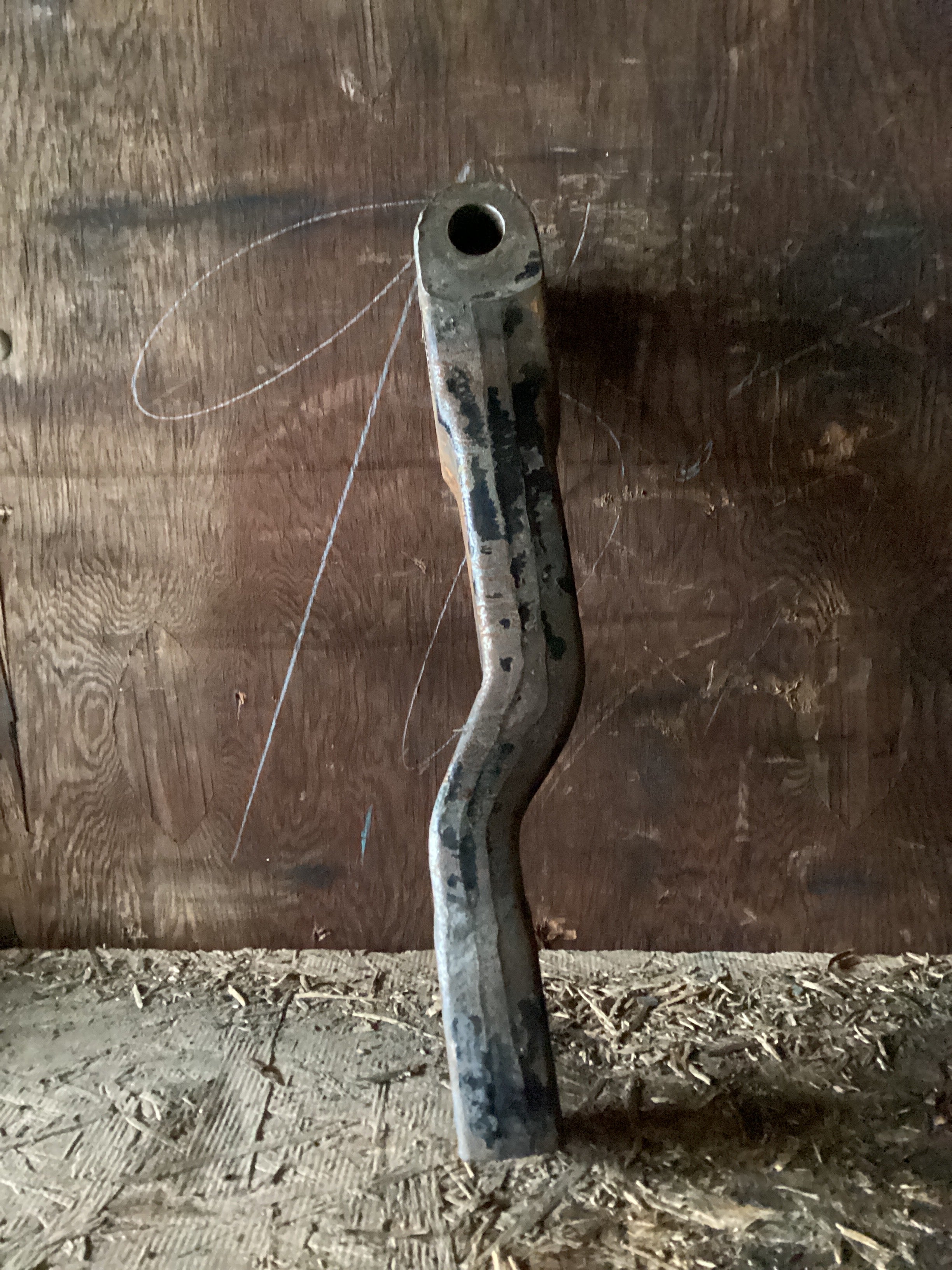 USED | POWER STEERING GEAR BOX PITMAN ARM | SKU1,204