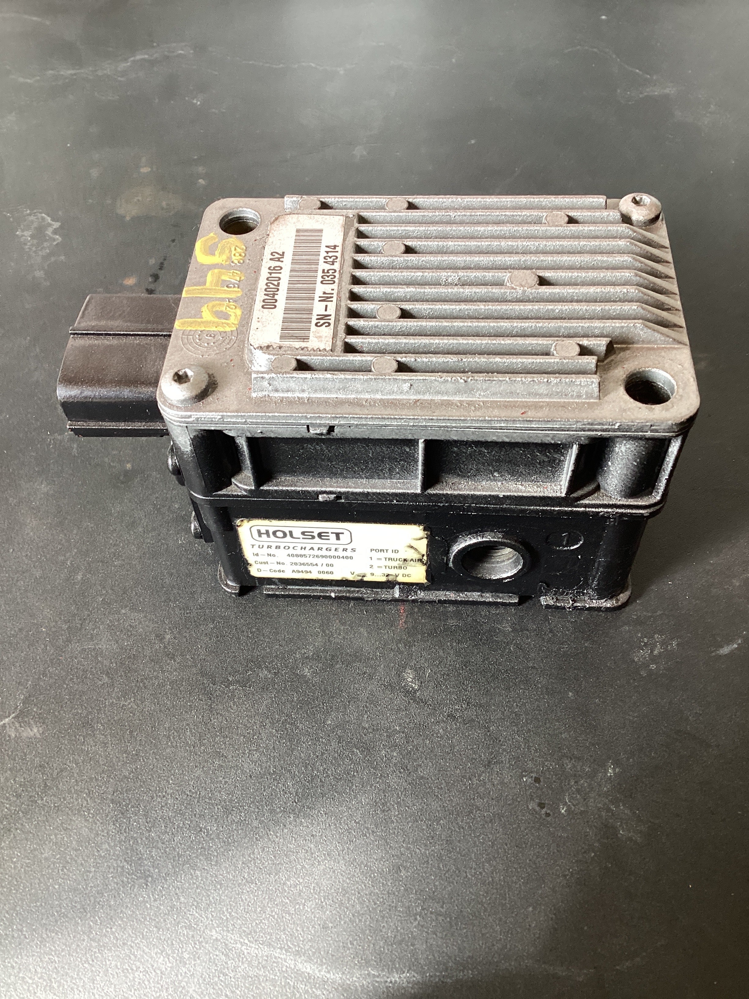 USED | TURBO AIR VALVE CONTROL CUMMINS | SKU549