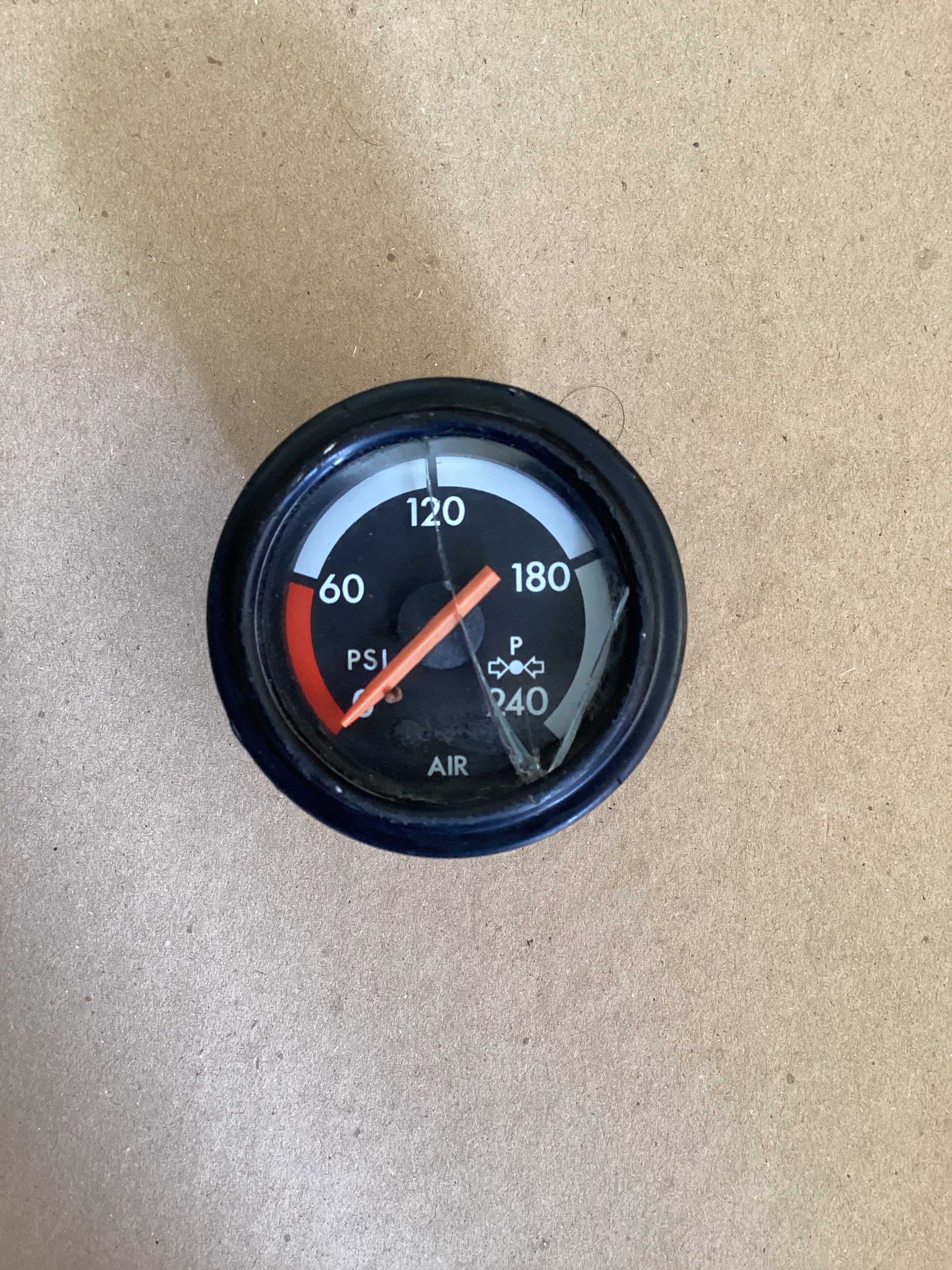 USED | DASHBOARD PANEL AIR PRESSURE PSI PRIMARY GAUGE FREIGHTLINER | SKU1,578