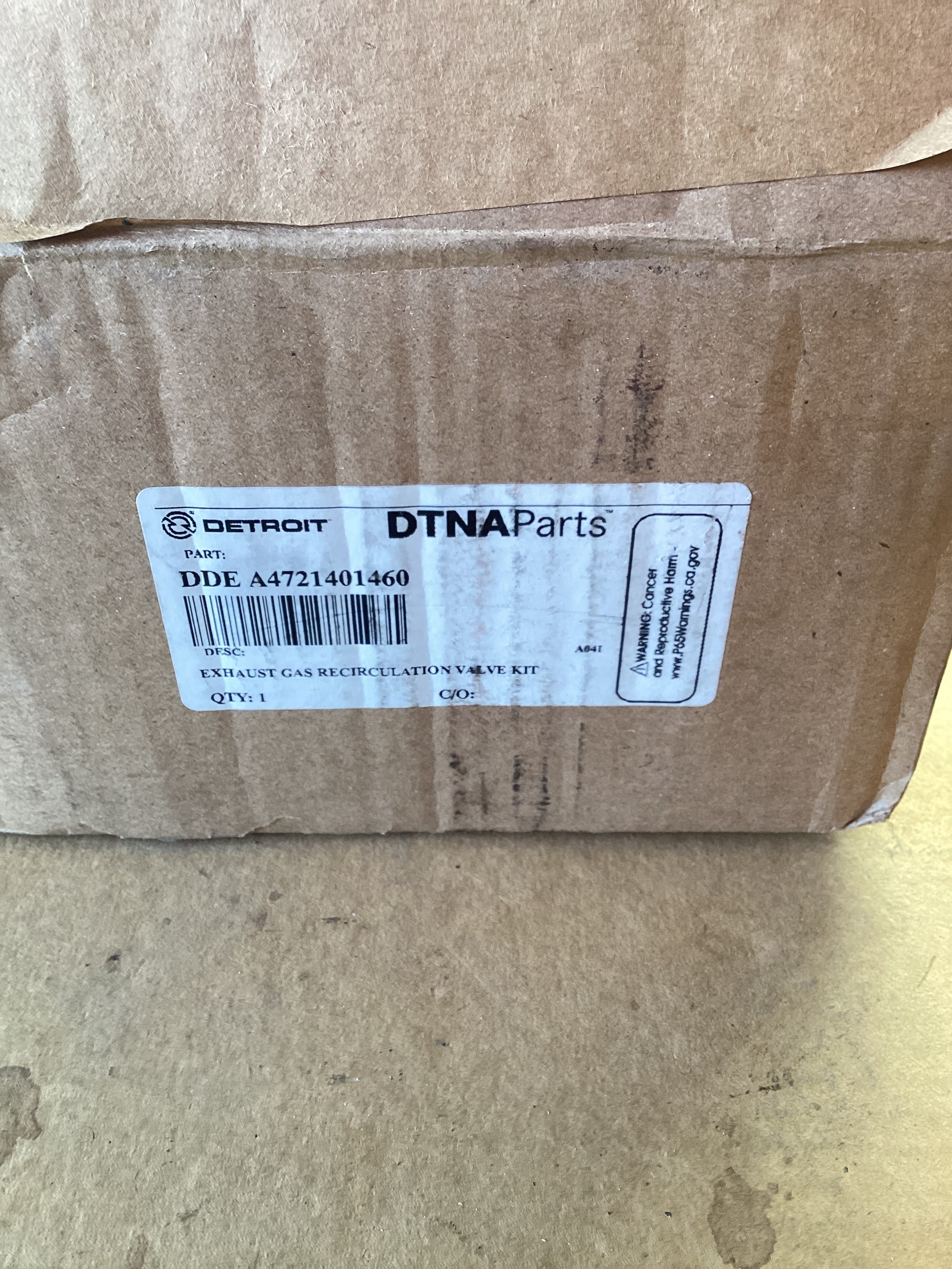 NEW | ENGINE EGR VALVE EXHAUST GAS CIRCULATION DETROIT DD15 | SKU1,281