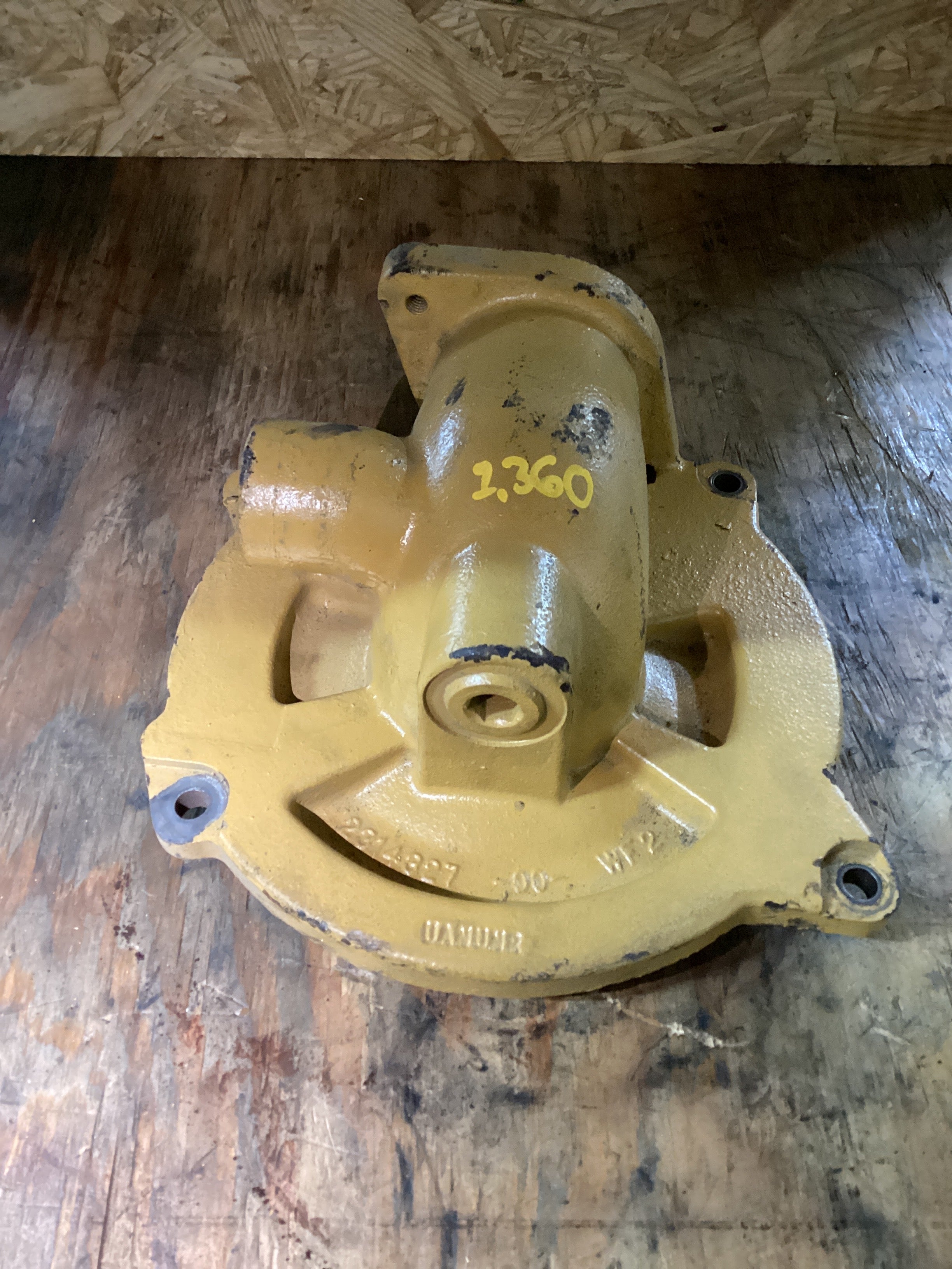 USED | ENGINE WATER PUMP COVER CAT C15 | SKU1,360