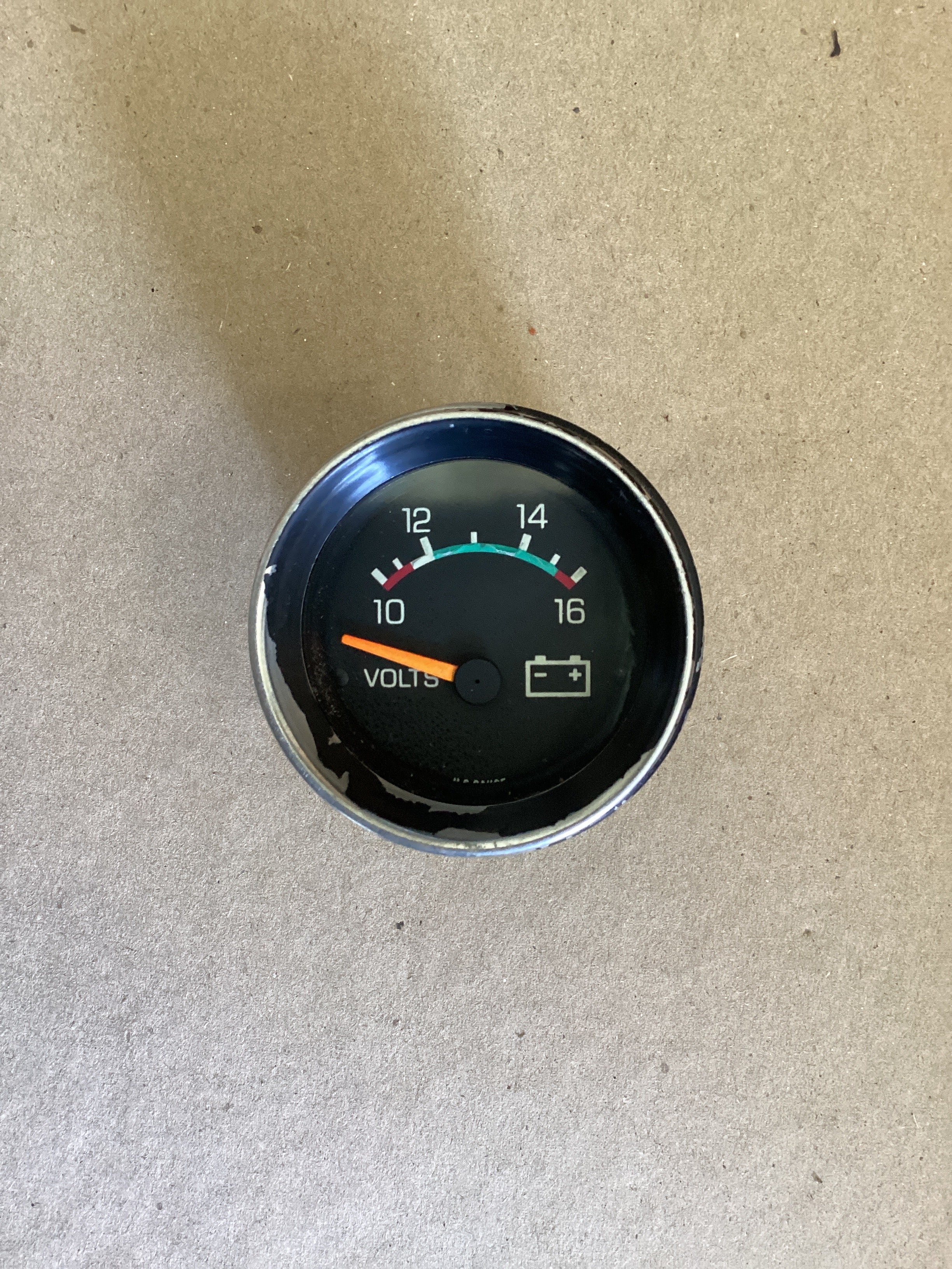 USED | DASHBOARD PANEL VOLTAGE VOLTMETER GAUGE KENWORTH | SKU1,549
