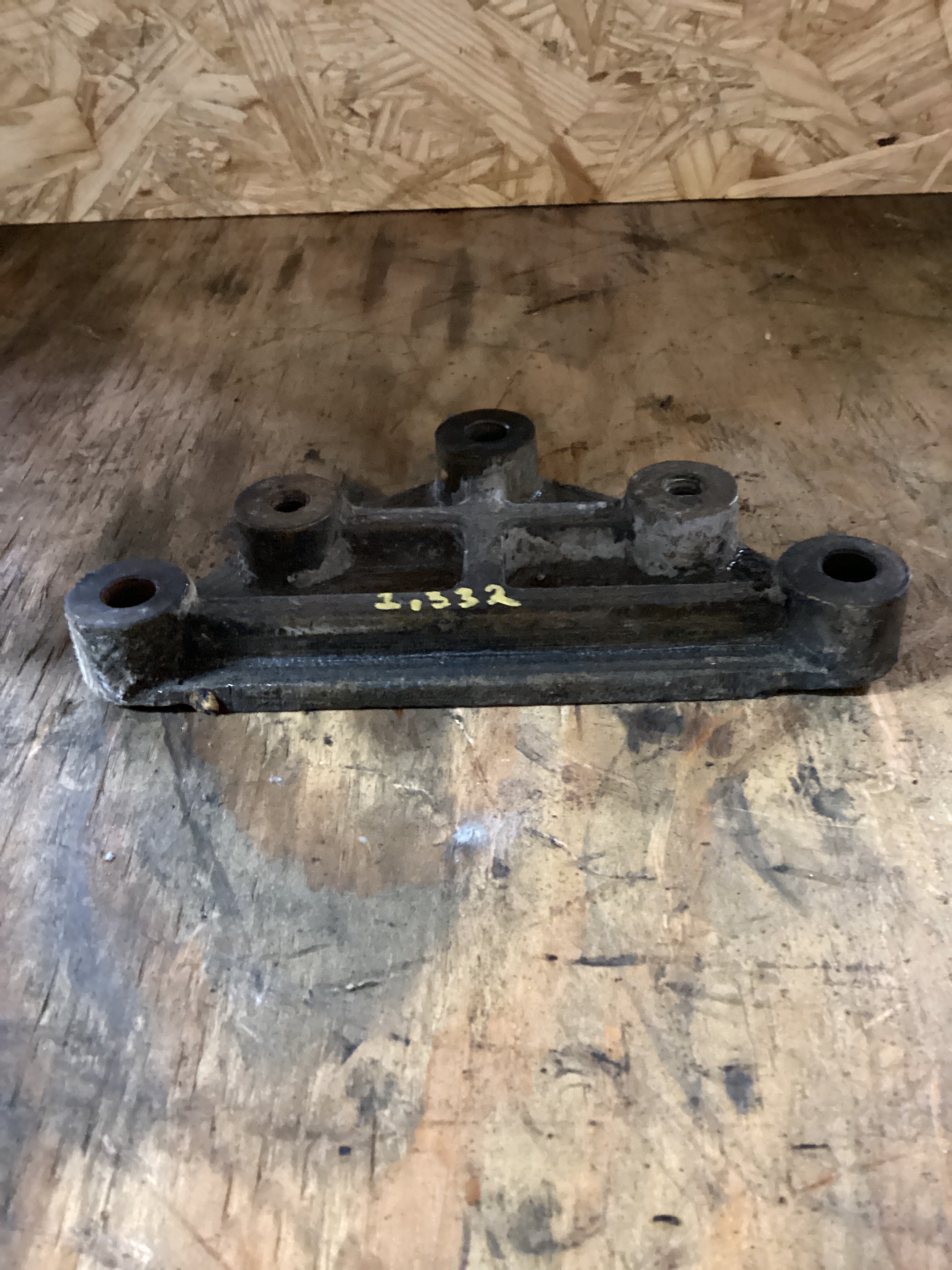 USED | ENGINE OIL COOLER BASE MOUNTING BRACKET CAT C13 | SKU1,332