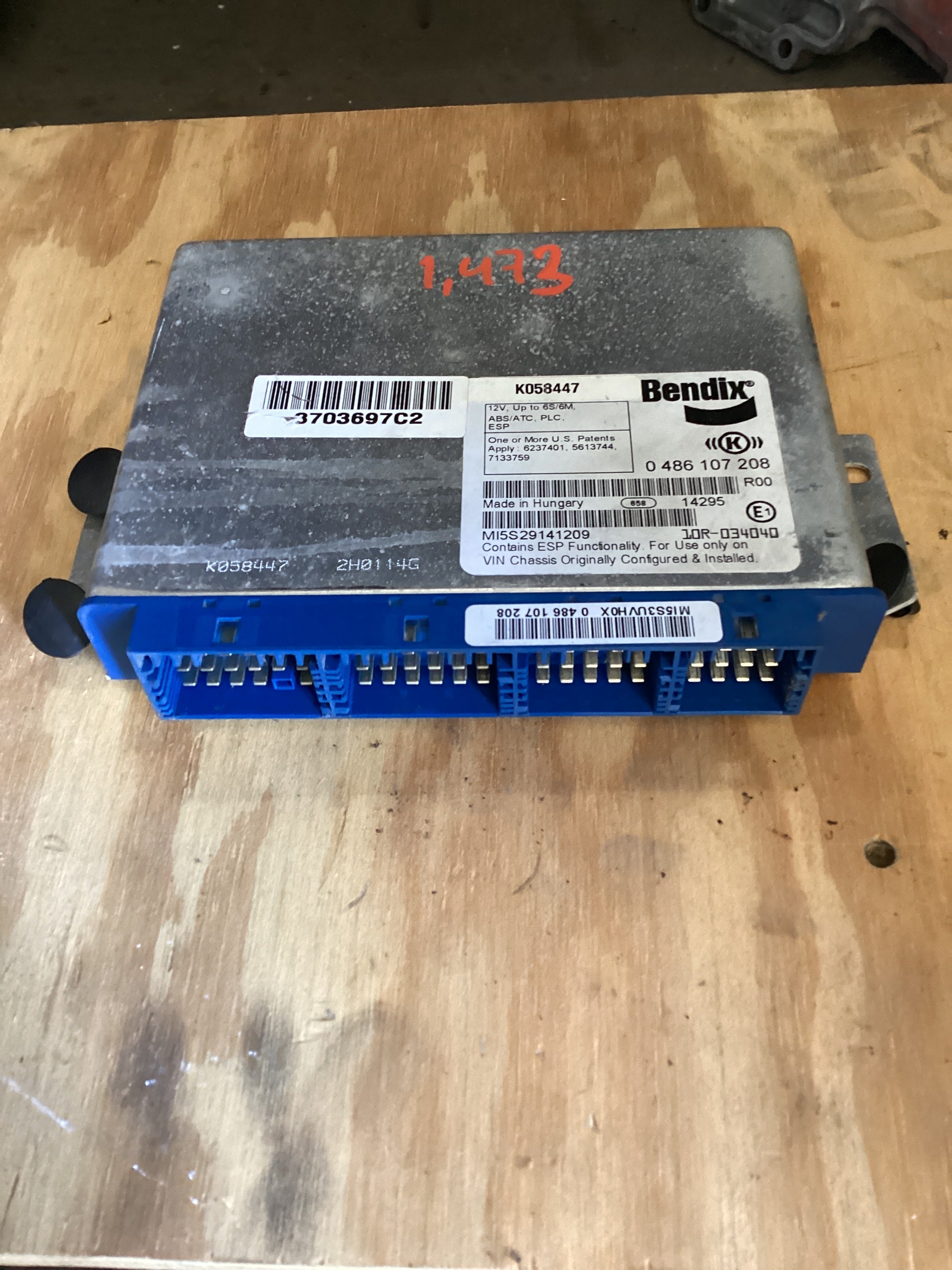 USED | ABS BRAKE CONTROL MODULE PETERBILT | SKU1,473