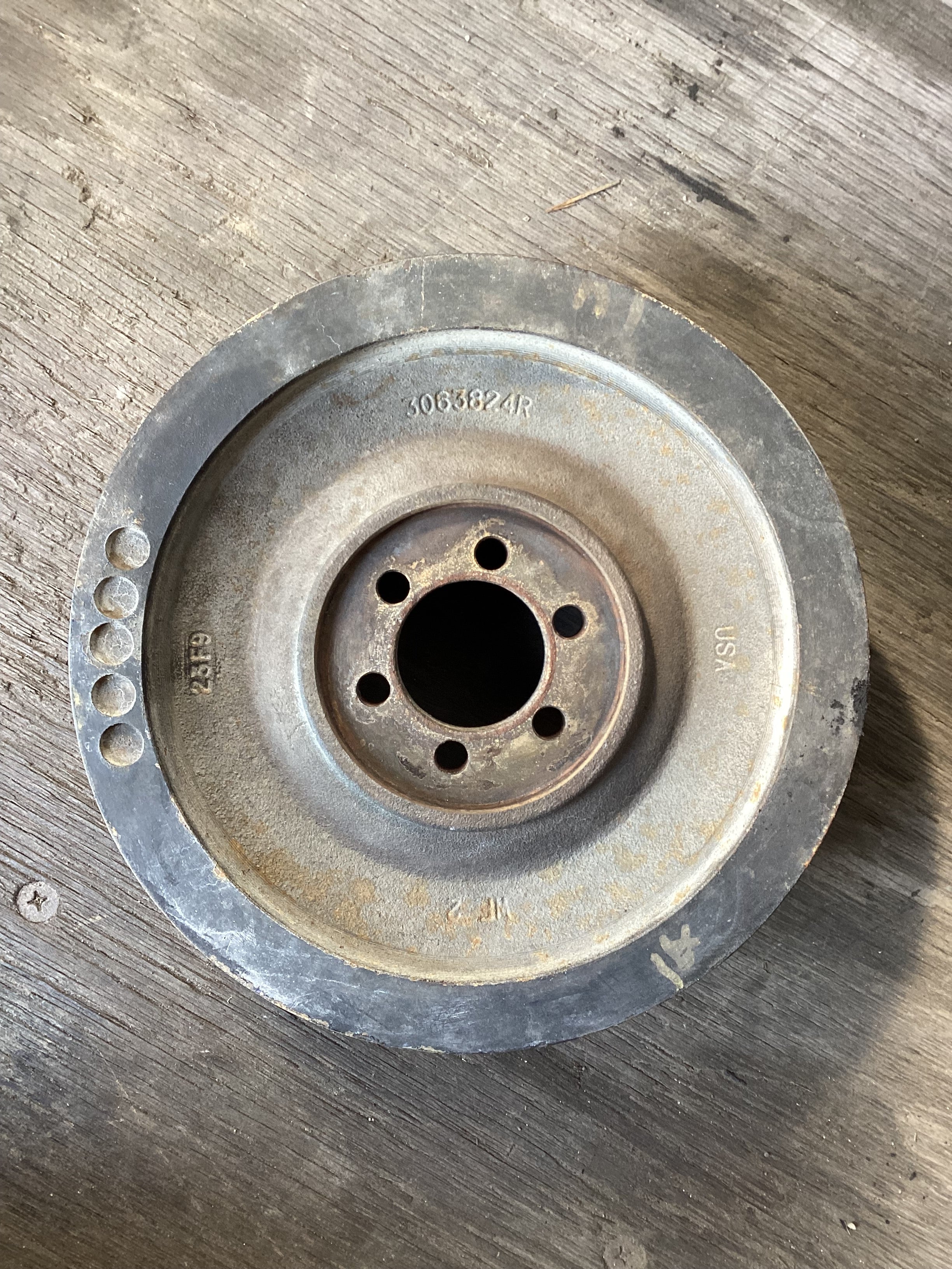 USED | ENGINE PULLEY ASSEMBLY CUMMINS N14 SELECT | SKU1,273