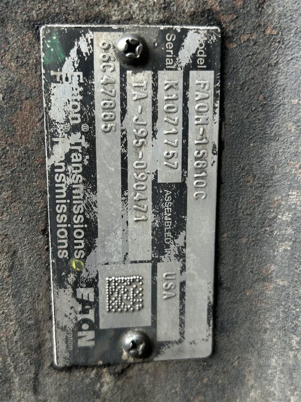 USED | EATON TRANSMISSION MANUAL | SKU0042