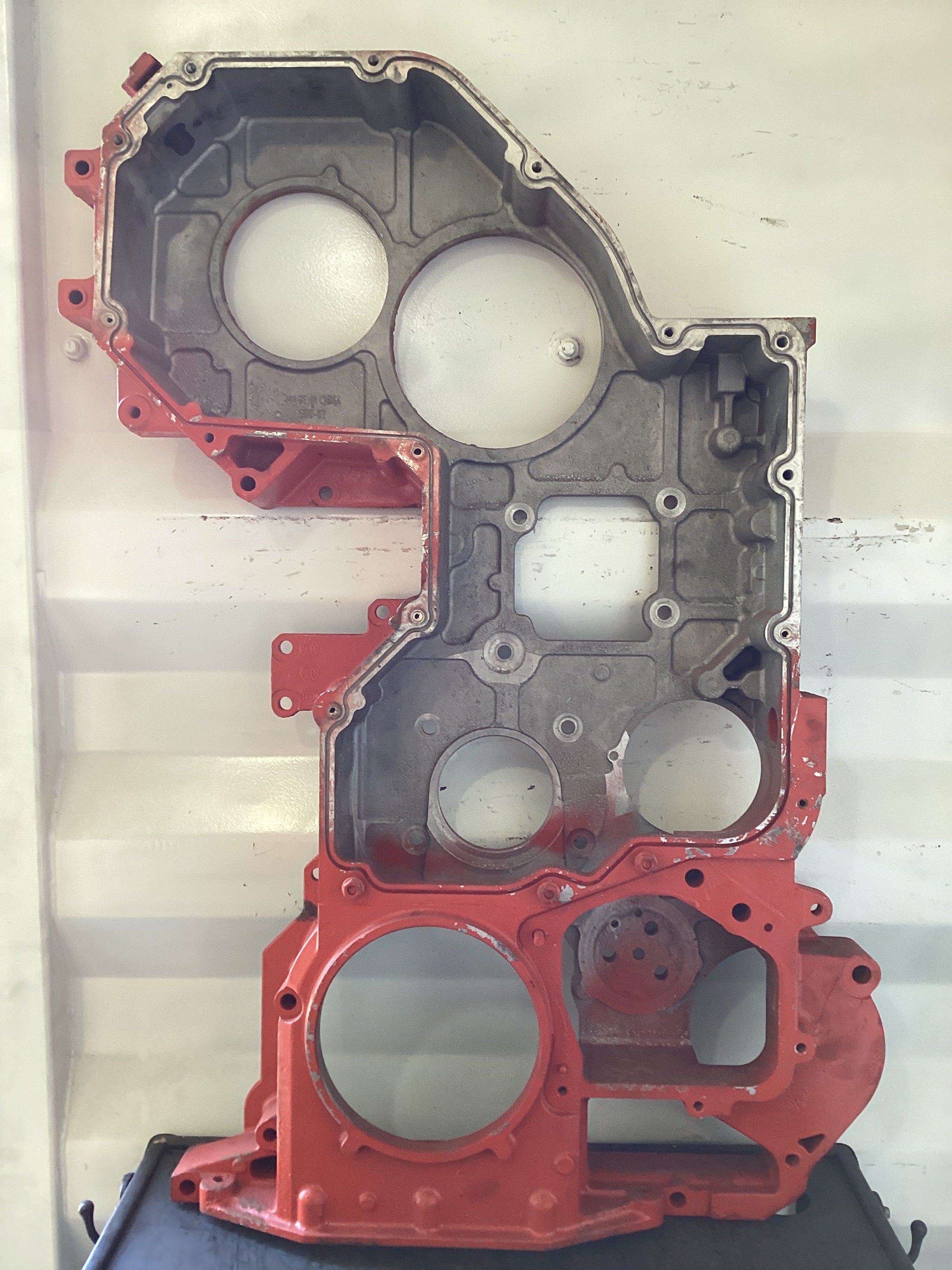 USED | ENGINE TIMING COVER CUMMINS ISX SINGLE CAM | SKU83