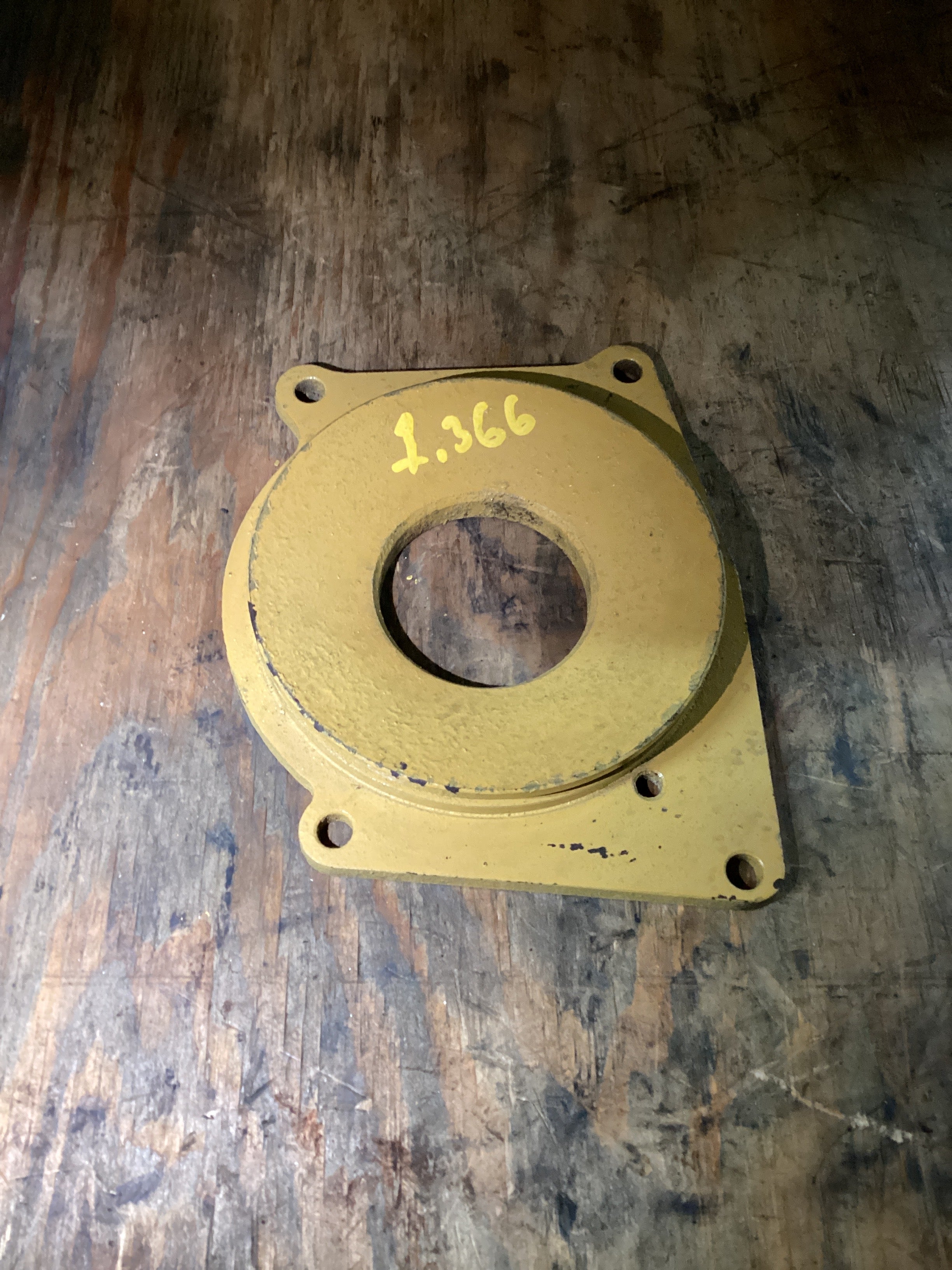 USED | ENGINE WATER PUMP BACKING PLATE CAT C15 | SKU1,366