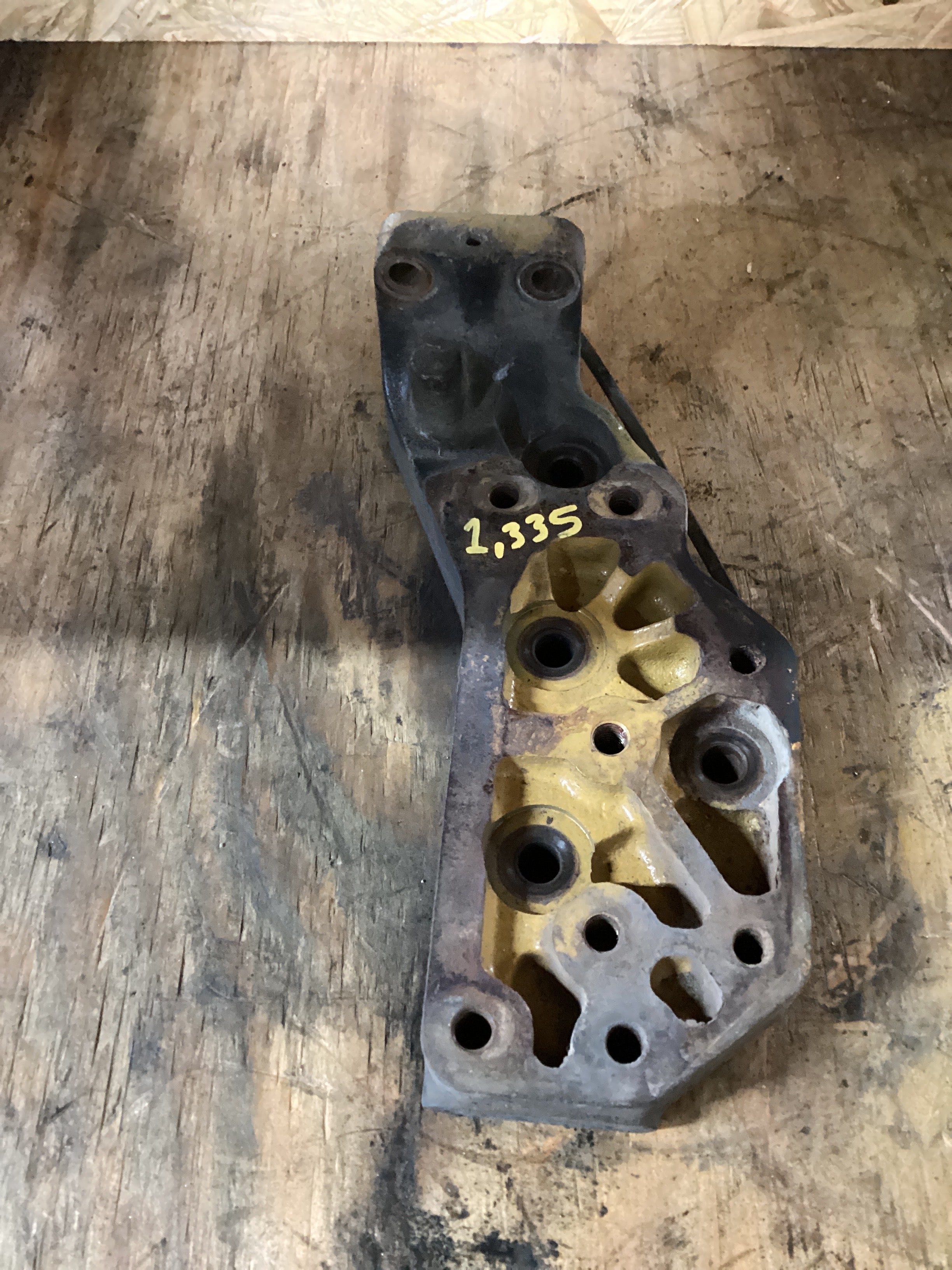USED | ENGINE EGR INTERCOOLER MOUNTING BRACKET CAT C13 | SKU1,335