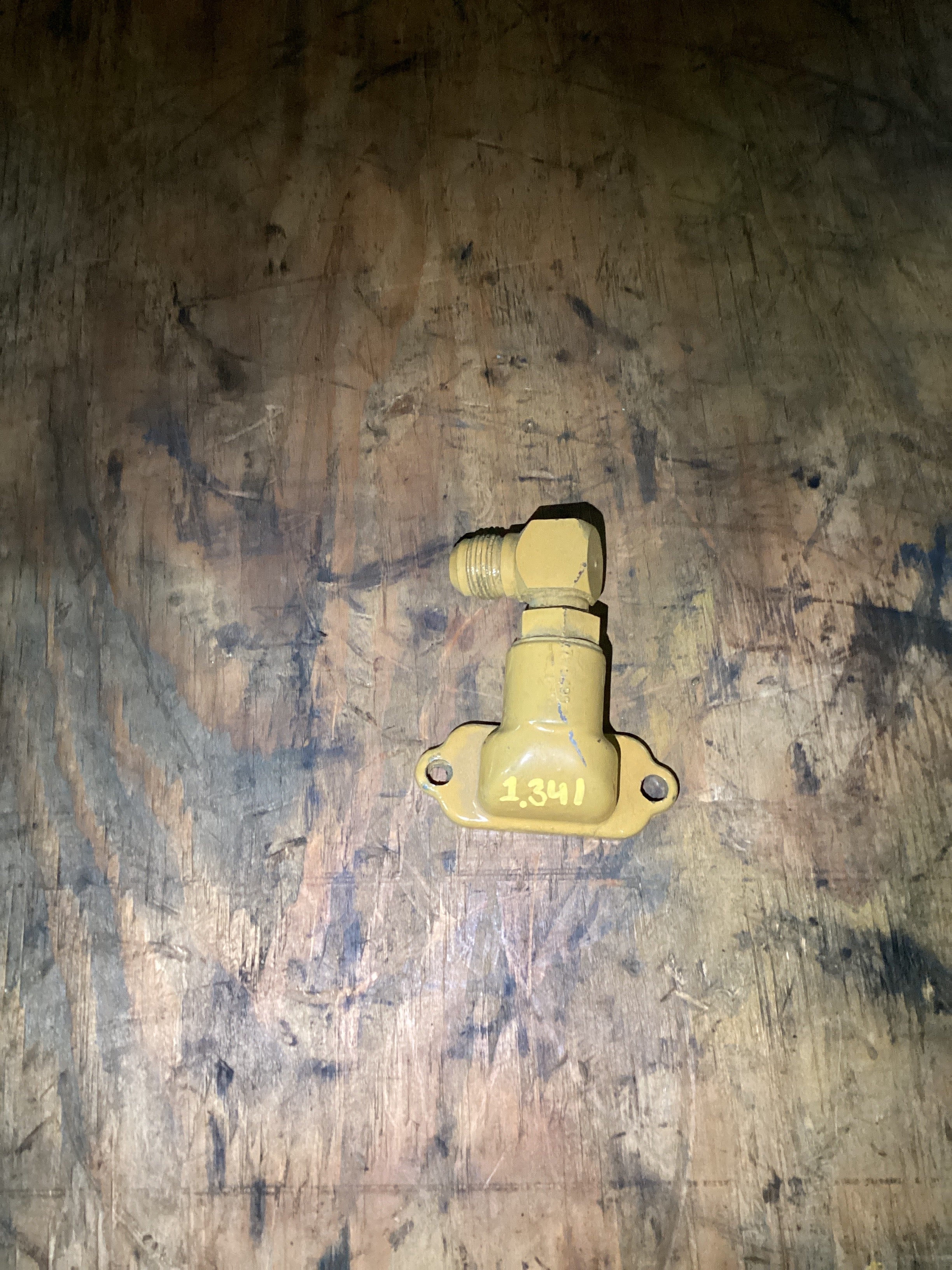 USED | ENGINE PLUMBING BASE CAT C15 | SKU1,341