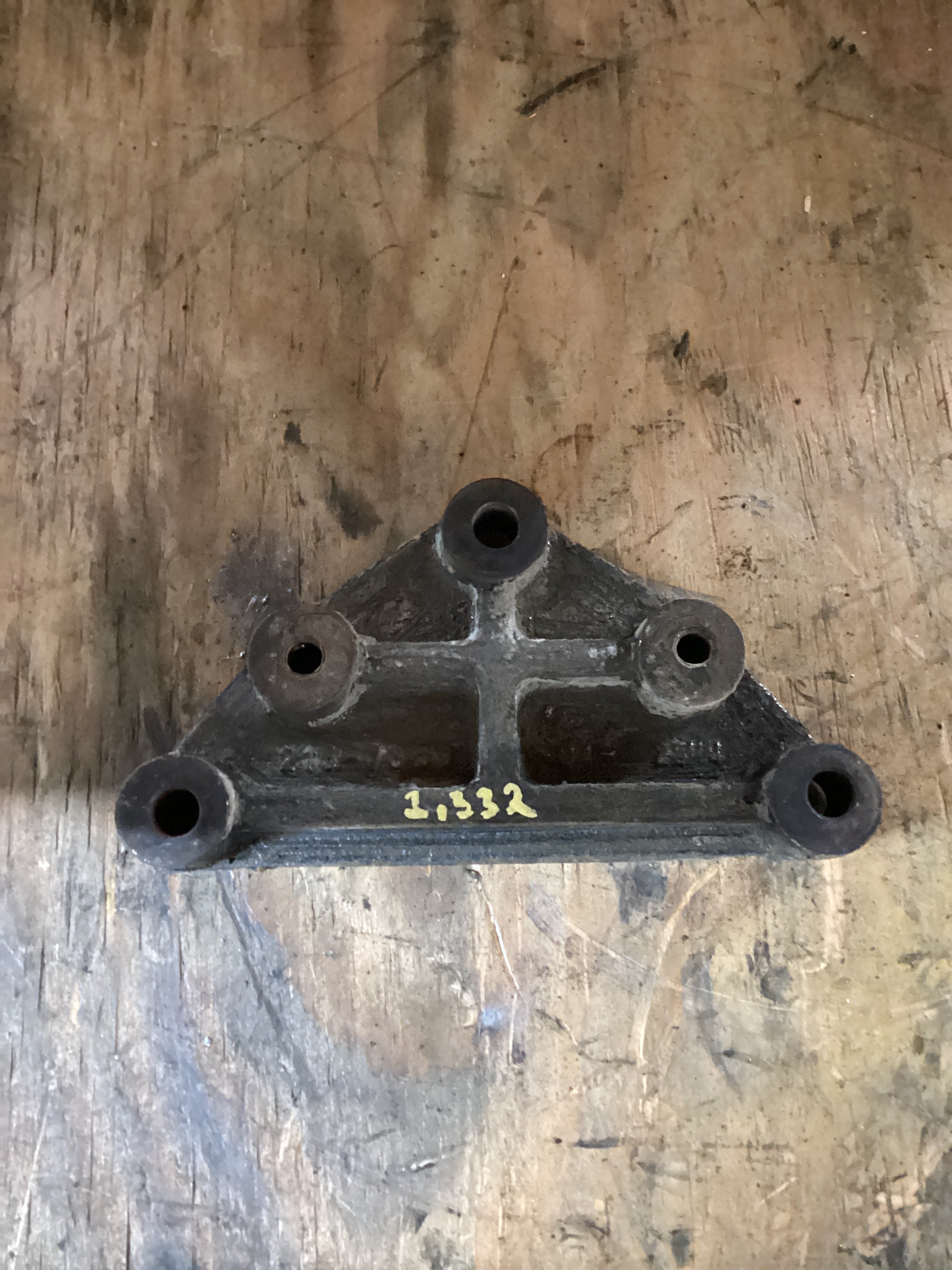 USED | ENGINE OIL COOLER BASE MOUNTING BRACKET CAT C13 | SKU1,332