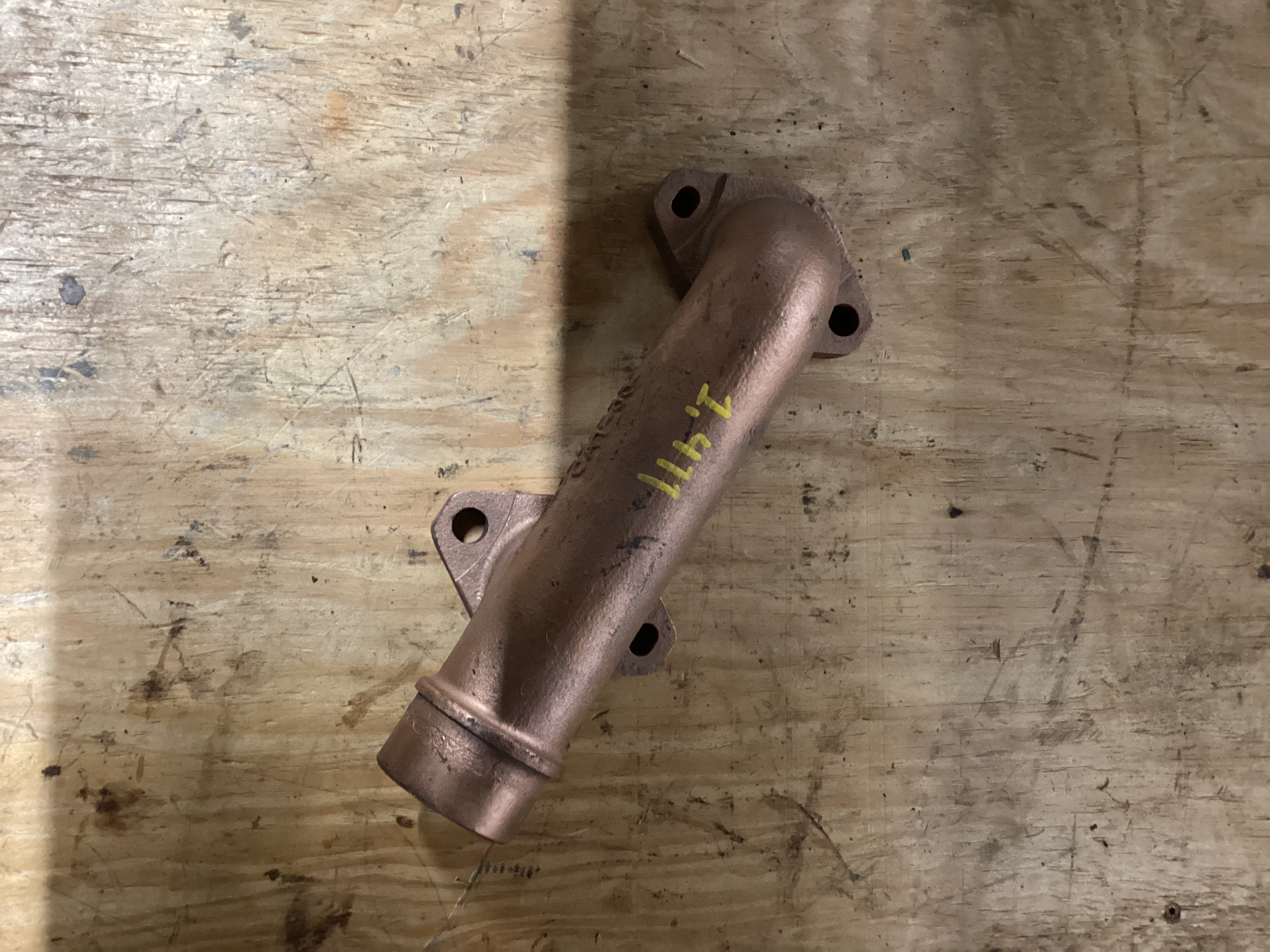 USED | ENGINE EXHAUST MANIFOLD FRONT PIECE CAT C15 | SKU1,411