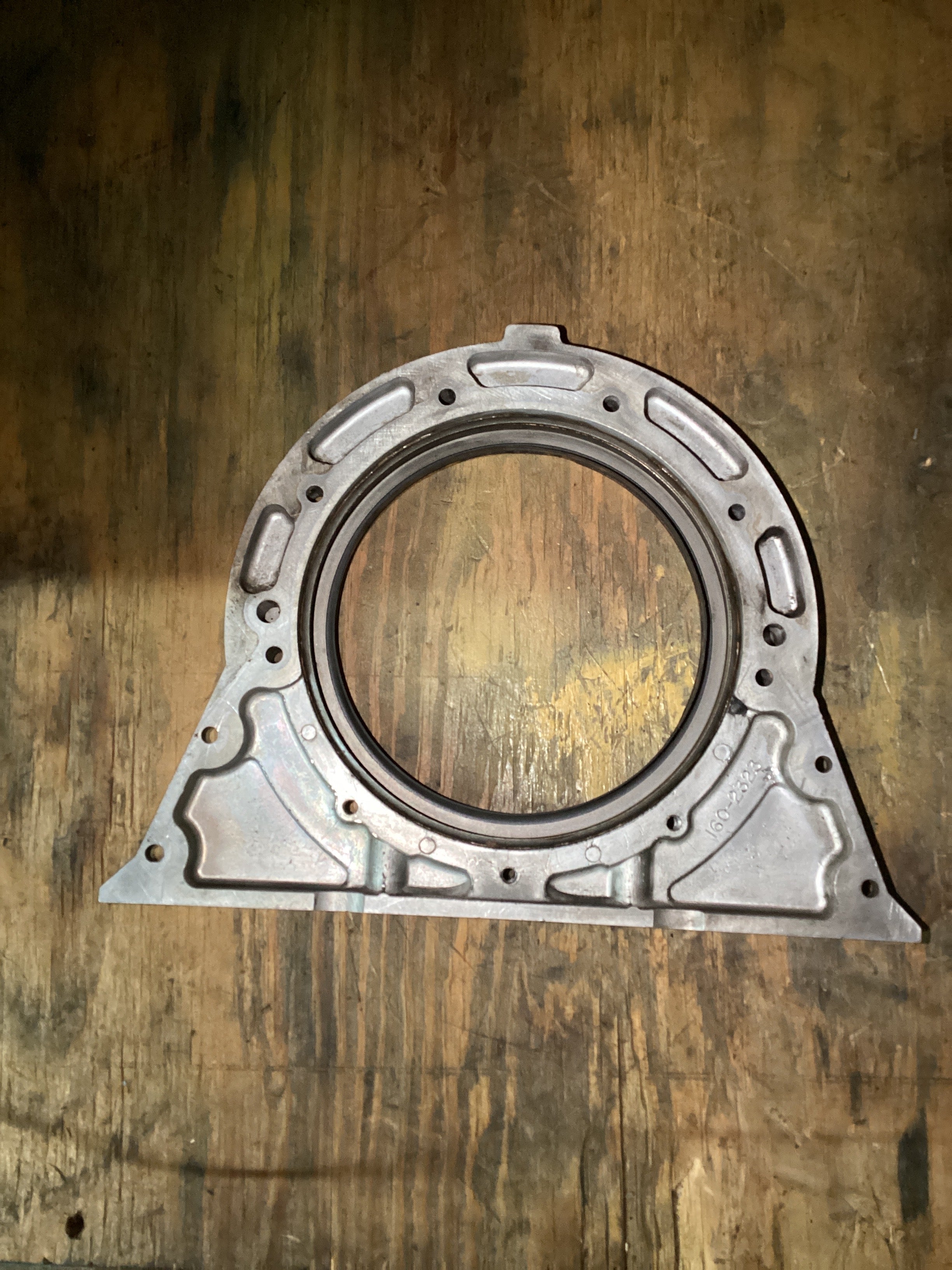 USED | ENGINE FLYWHEEL HOUSING REAR MAIN SEAL COVER CAT C12/C13 | SKU1,431