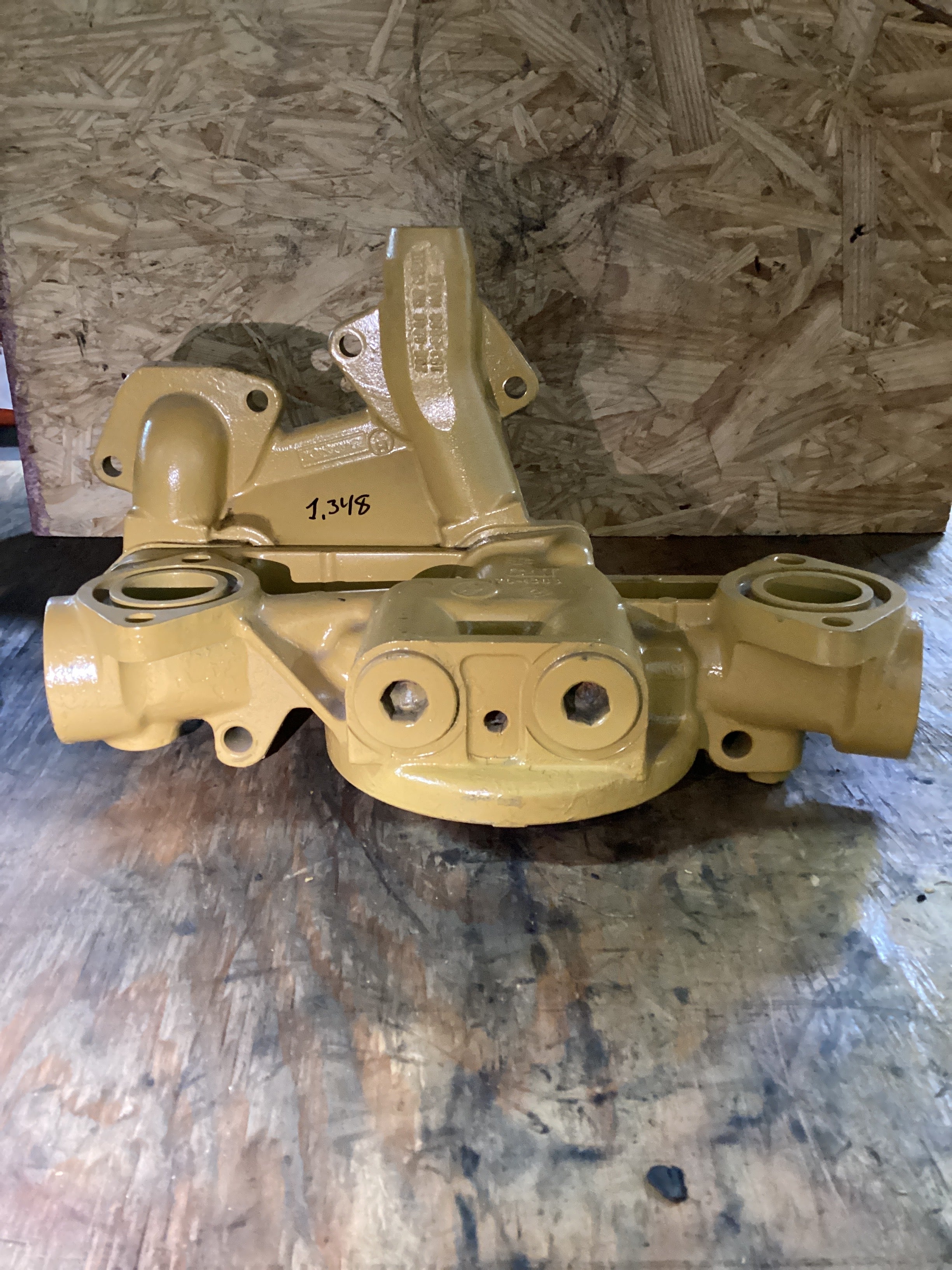 USED | ENGINE OIL FILTER BASE CAT C15 | SKU1,348