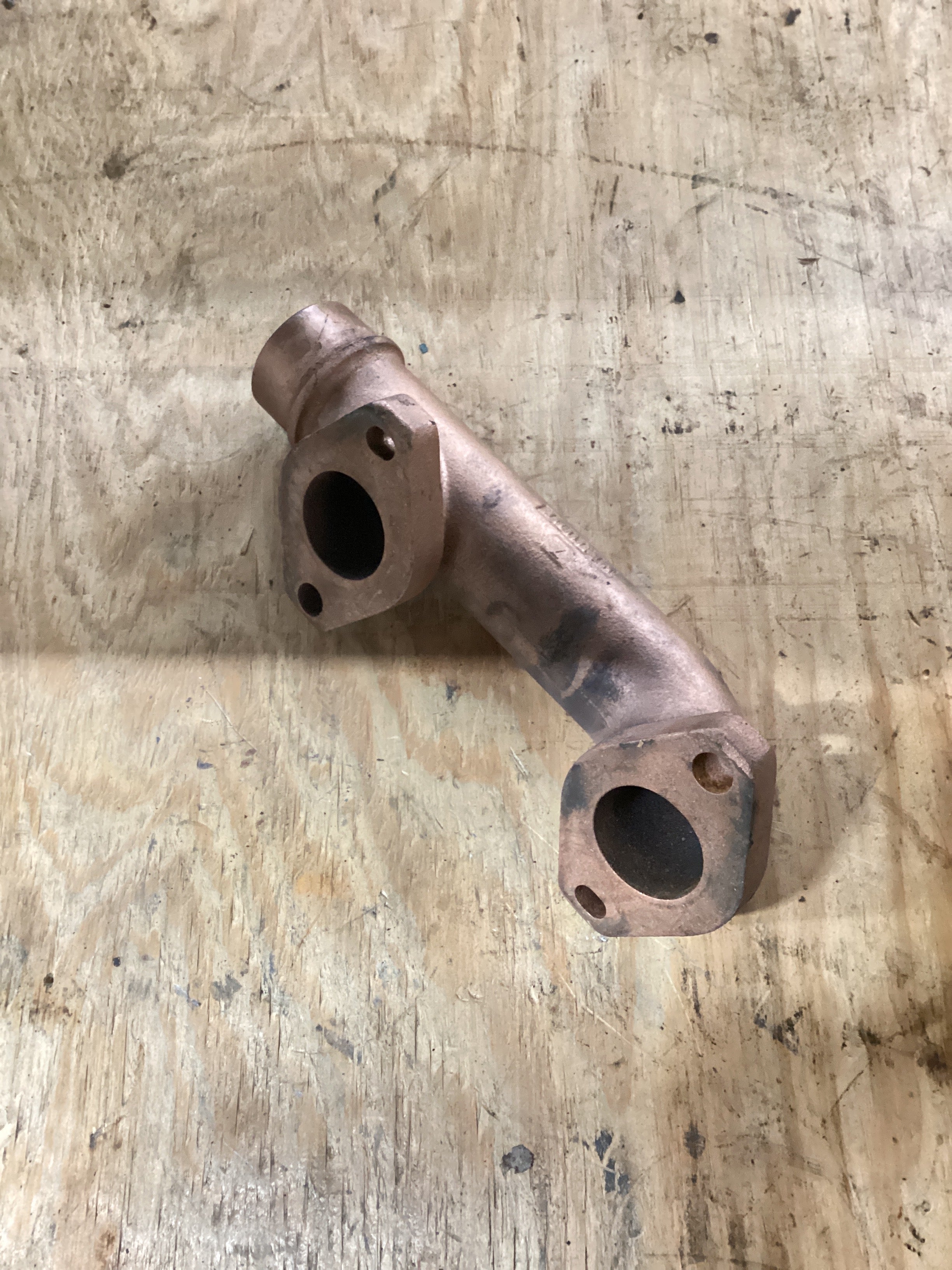 USED | ENGINE EXHAUST MANIFOLD FRONT PIECE CAT C15 | SKU1,411