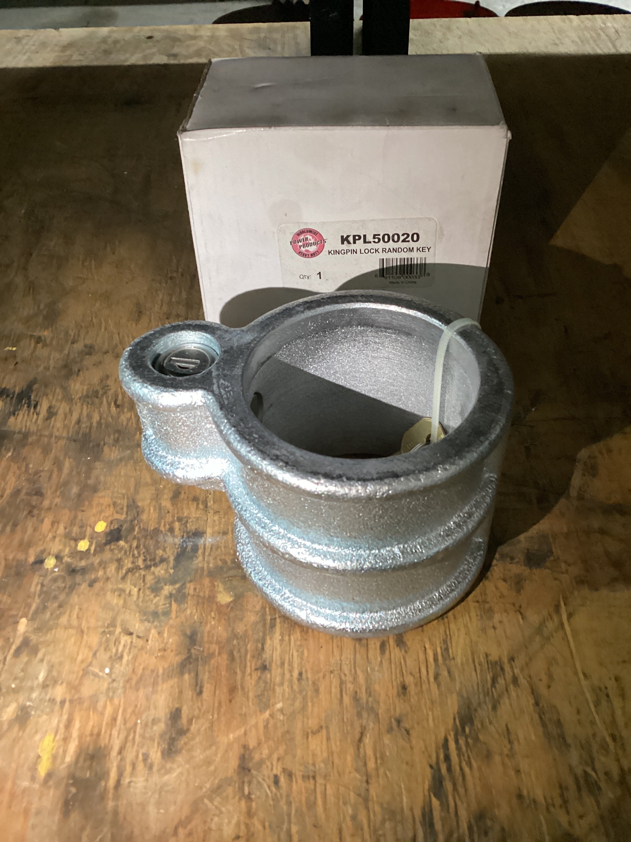 NEW | KINGPIN LOCK RANDOM KEY FOR TRAILER | SKU1,427