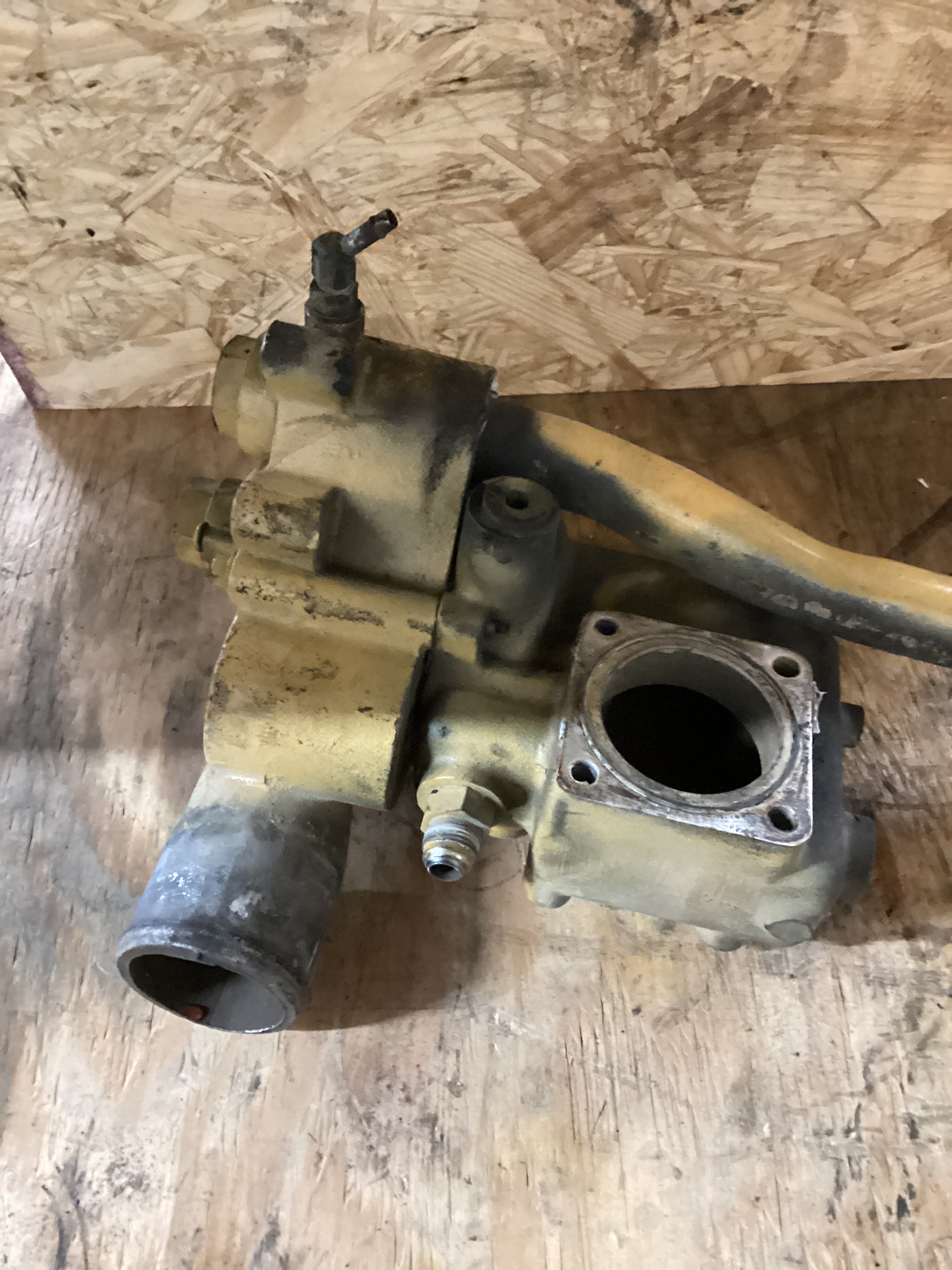 USED | ENGINE THERMOSTAT HOUSING CAT C13 | SKU1,323