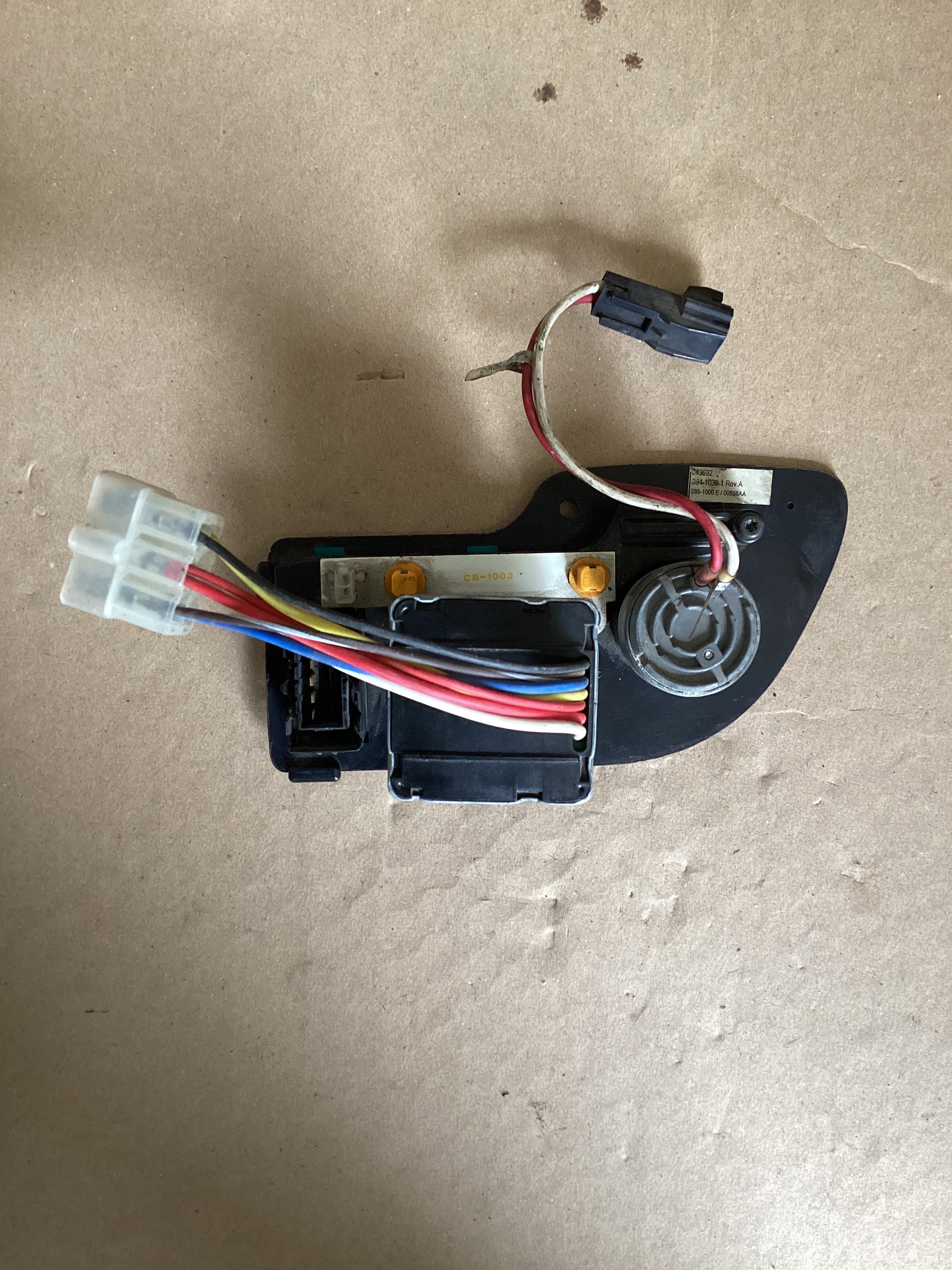 USED | DASHBOARD PANEL LIGHT / WIPER AND MAINTENANCE SWITCH KENWORTH | SKU1,611