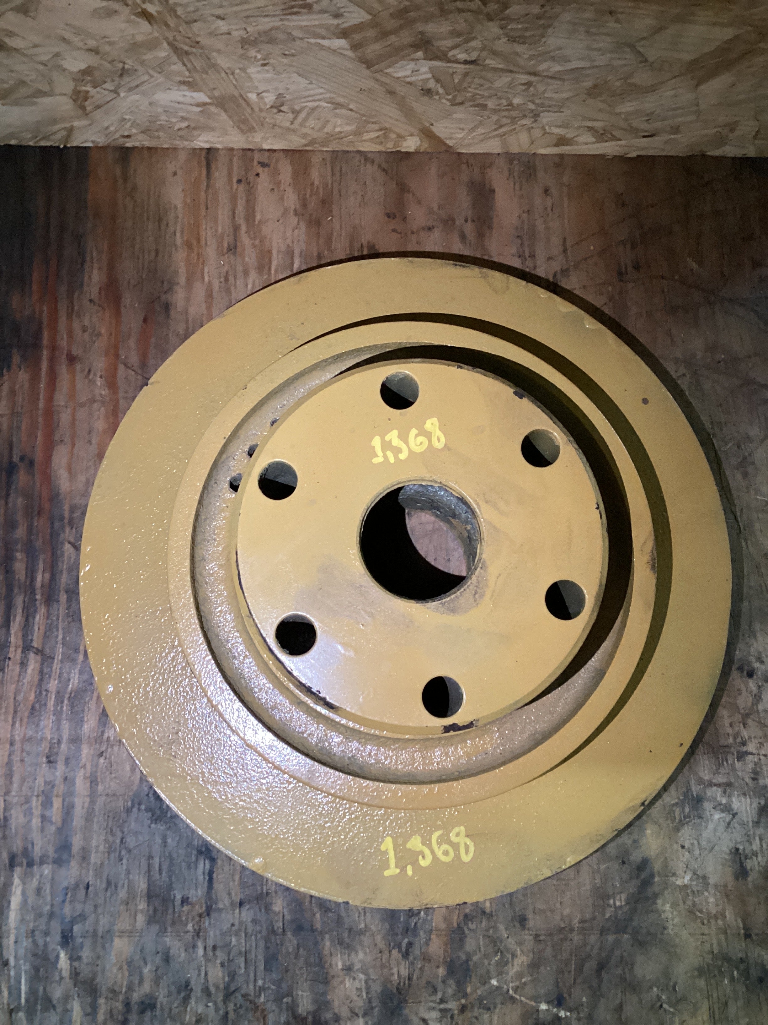 USED | ENGINE FRONT DAMPER ASSEMBLY CAT C15 | SKU1,368