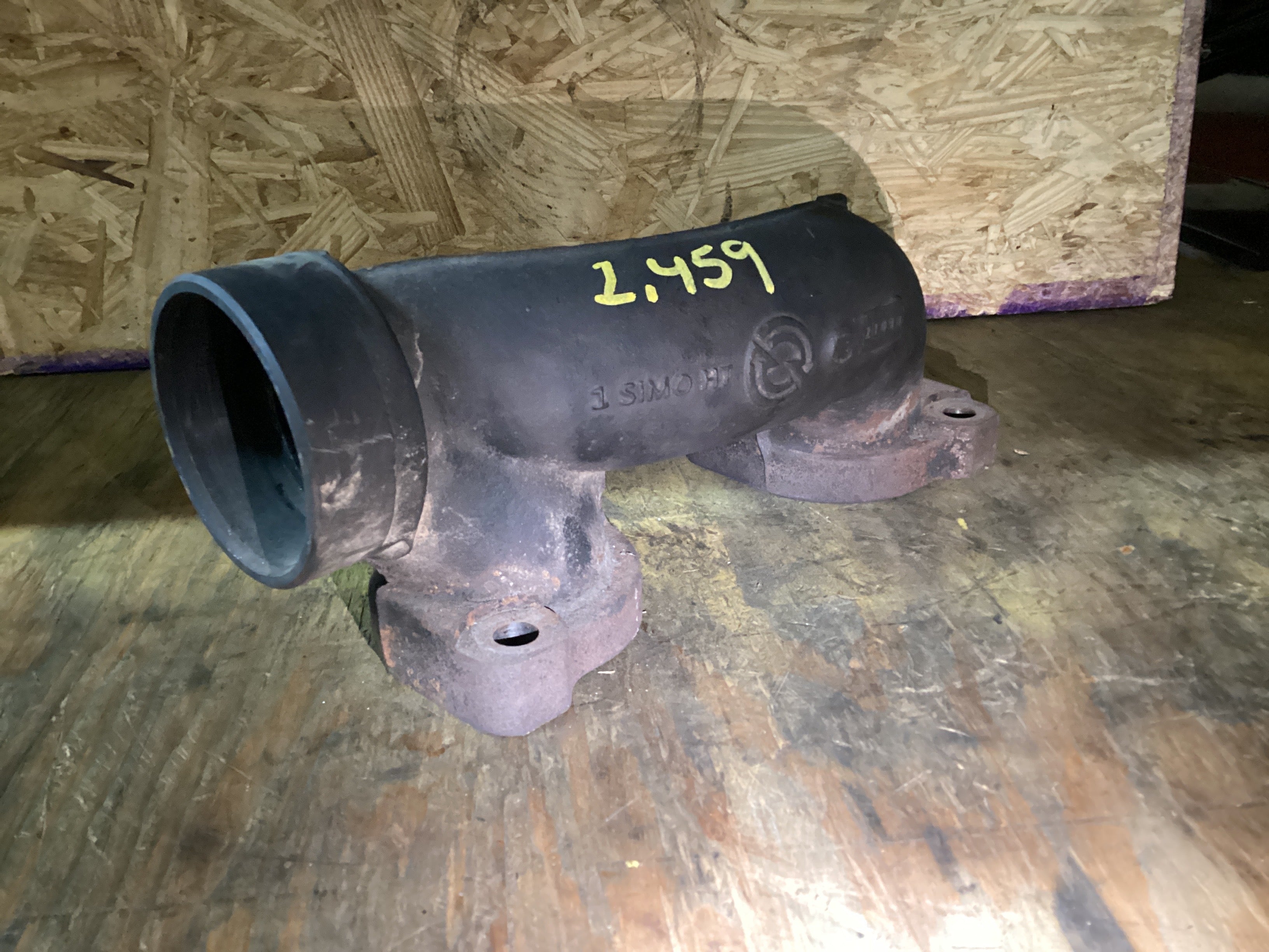 USED | ENGINE EXHAUST MANIFOLD PIECE DETROIT 14 L | SKU1,459