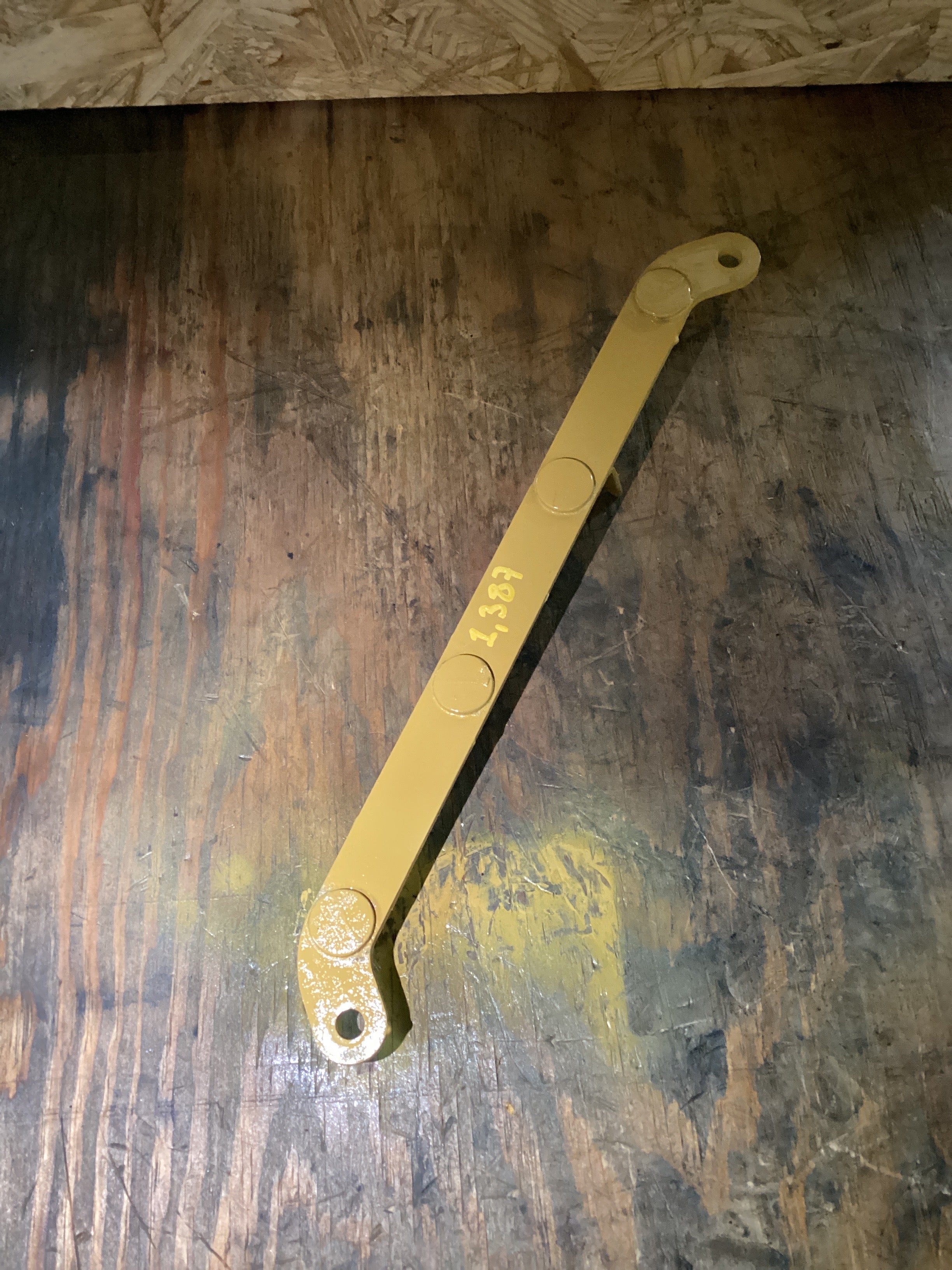 USED | ENGINE LONG CONTROL PLATE CAT C15 | SKU1,387