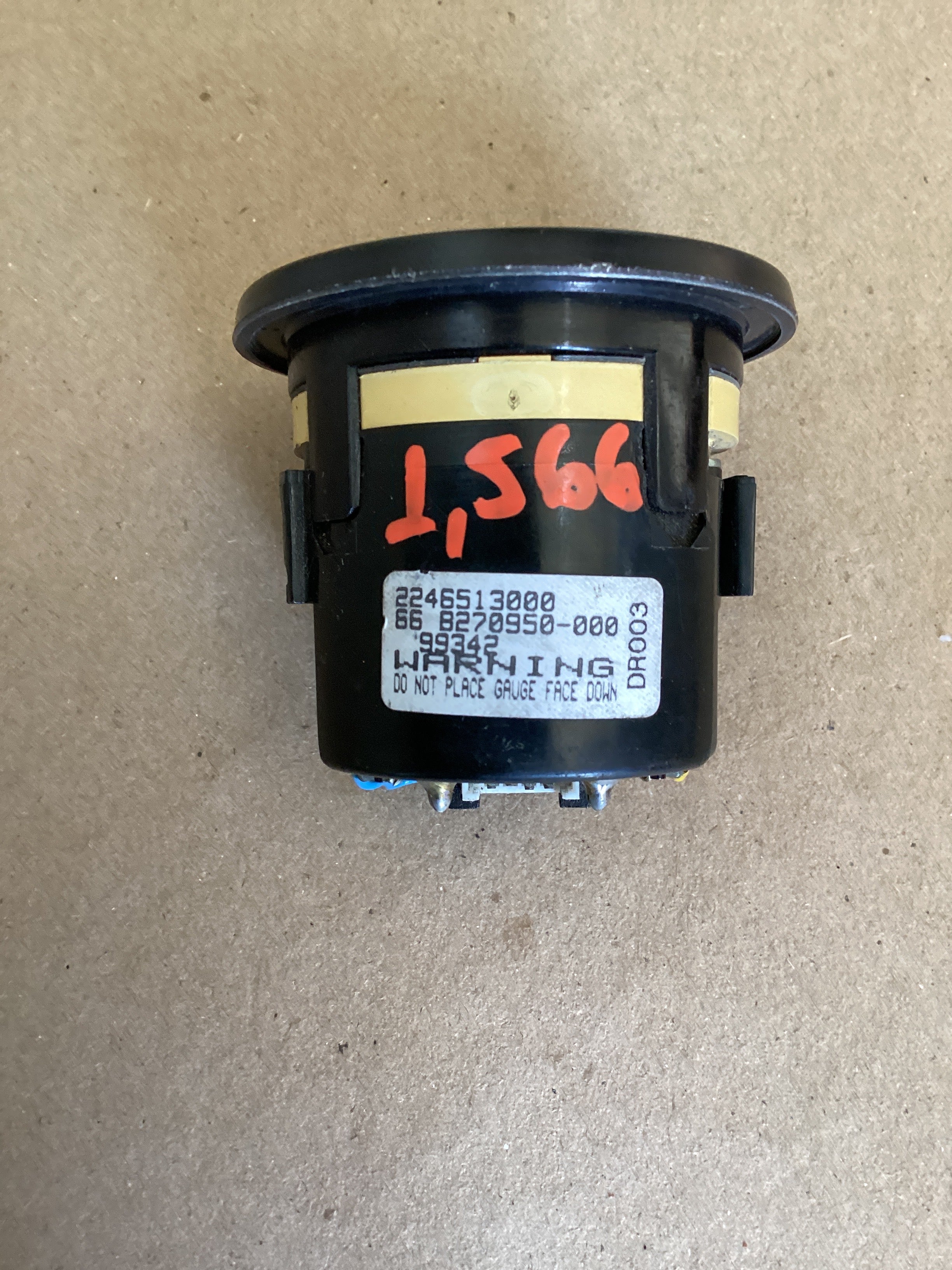 USED | DASHBOARD PANEL TURBO AIR PRESSURE PSI GAUGE FREIGHTLINER | SKU1,566
