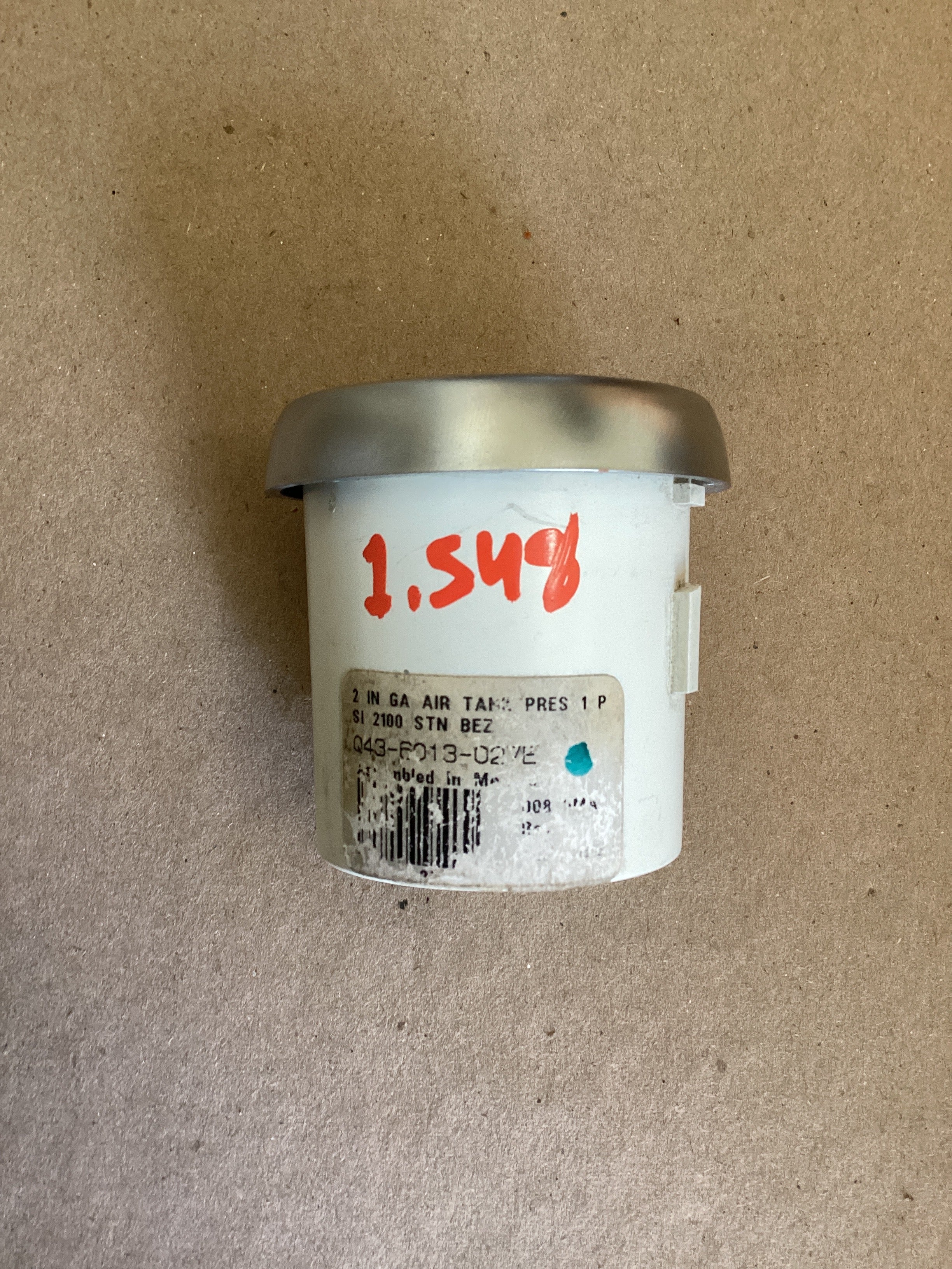 USED | DASHBOARD PANEL AIR PRESSURE PRIMARY GAUGE PETERBILT | SKU1,548