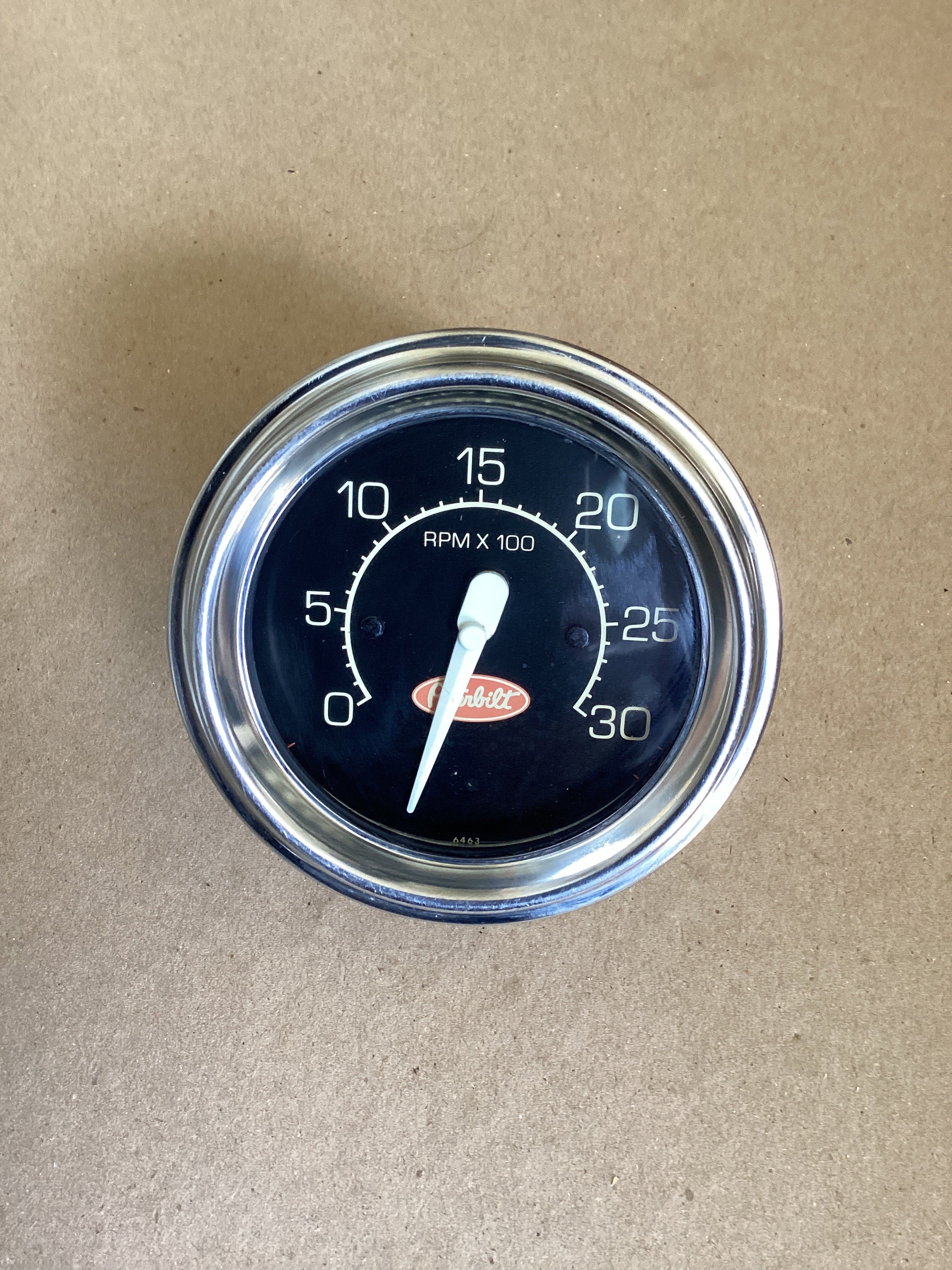 USED | DASHBOARD PANEL RPM X 100 TACHOMETER GAUGE PETERBILT | SKU1,572